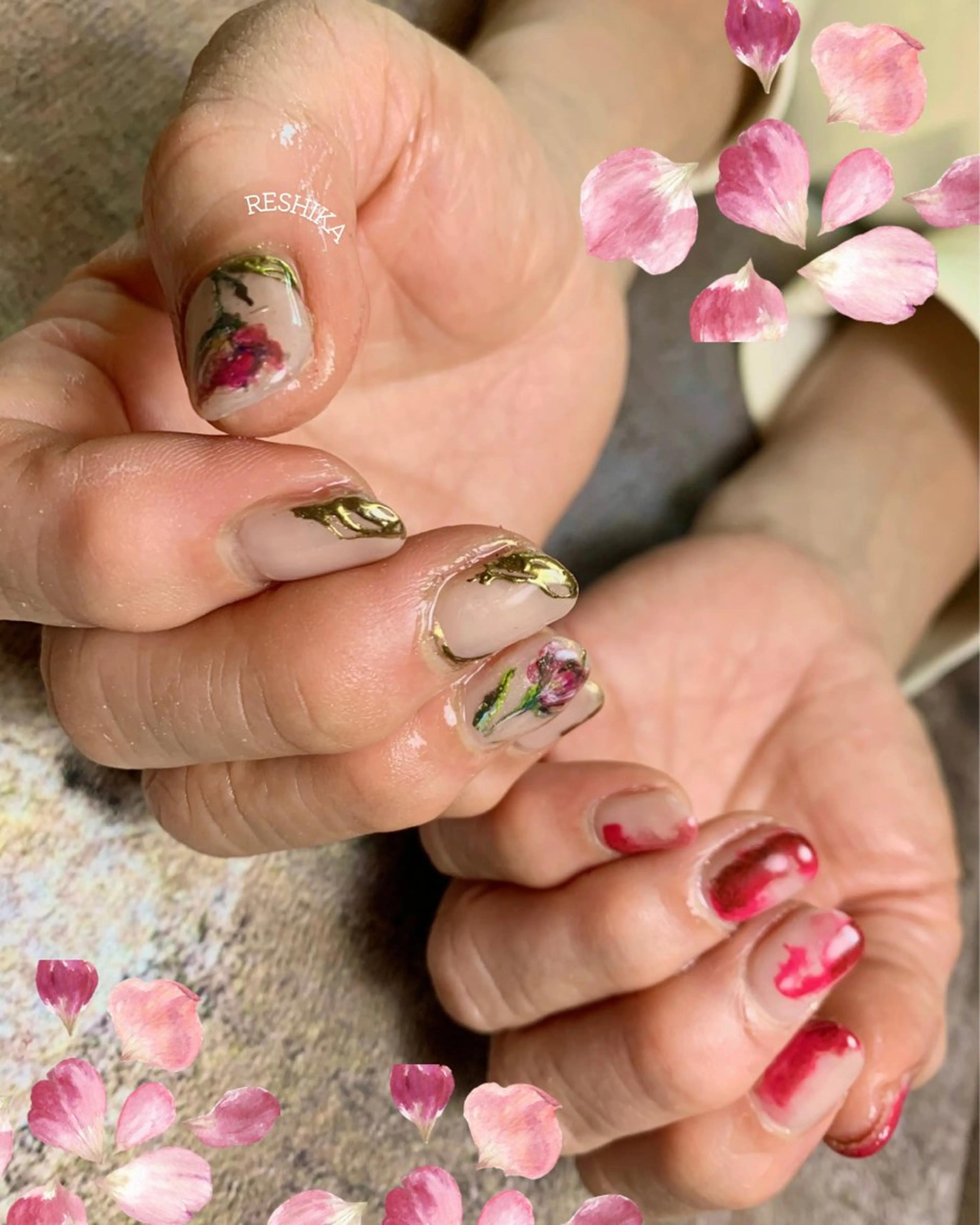 ネイル アートネイル m mのネイルデザイン