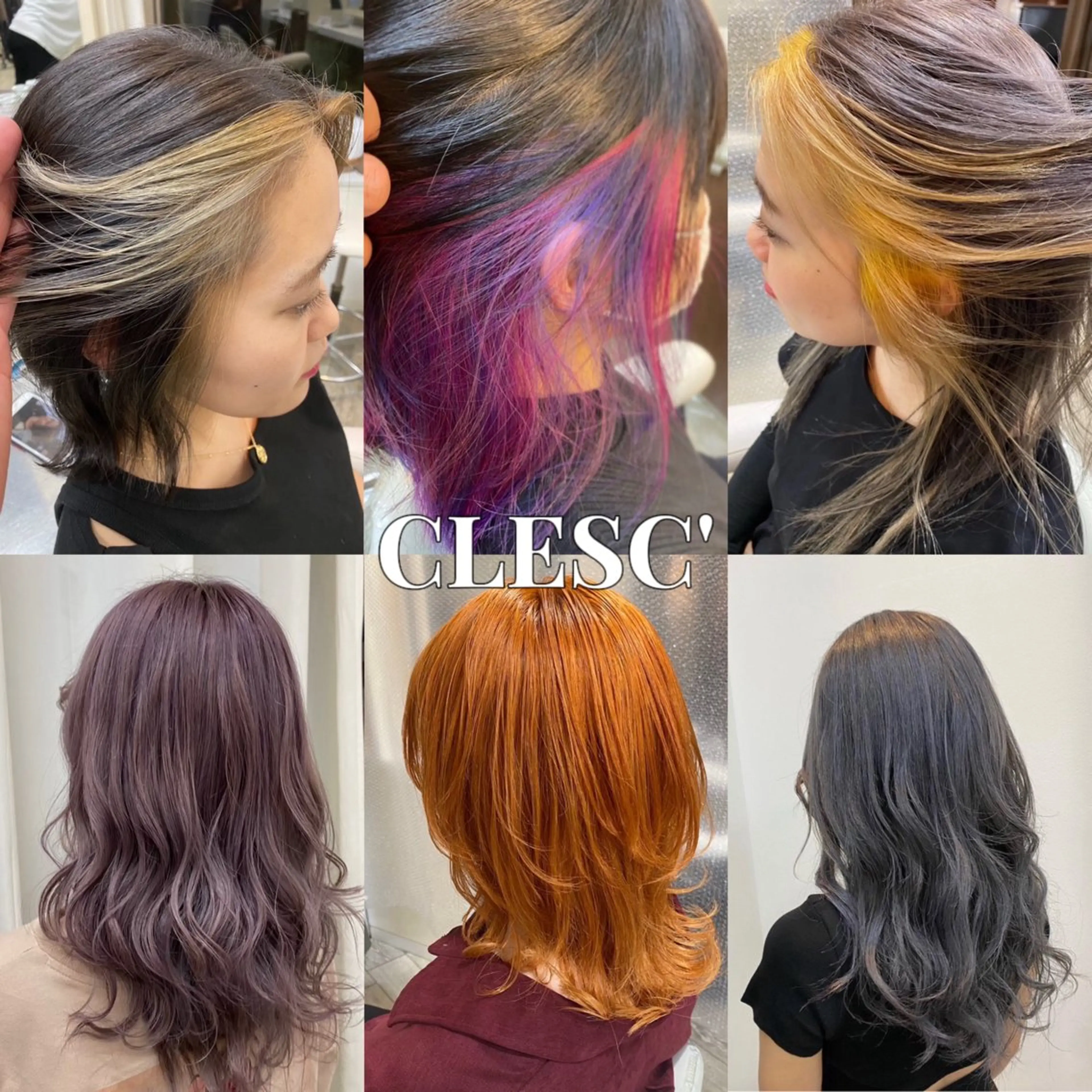 セミロング カラー デザインカラー ダブルカラー イヤリングカラー インナーカラー カット ヘアカラー トリートメント 市川 博紀 店長のヘアスタイル