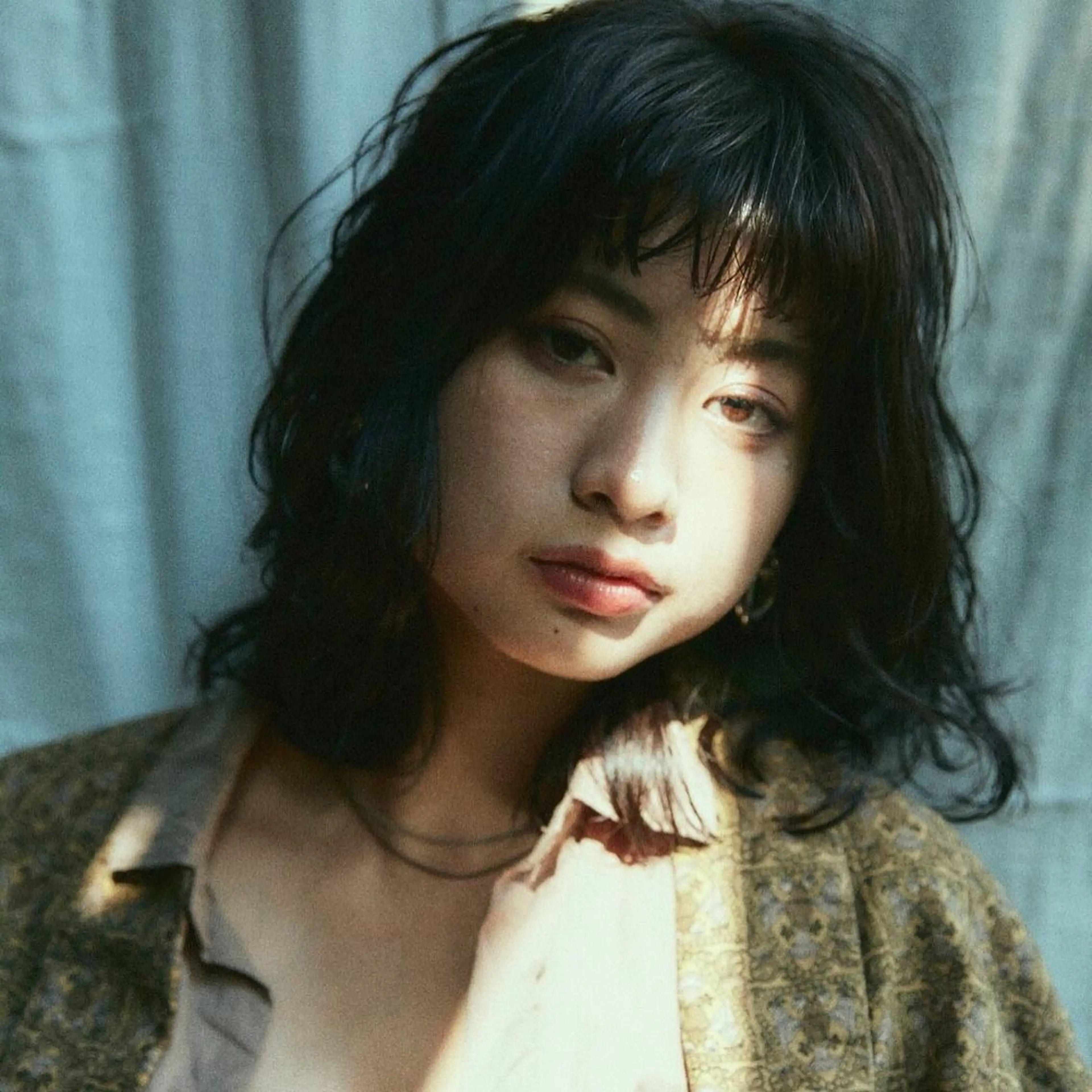 ミディアム 低ダメージパーマ ケアパーマ/武田明大のヘアスタイル