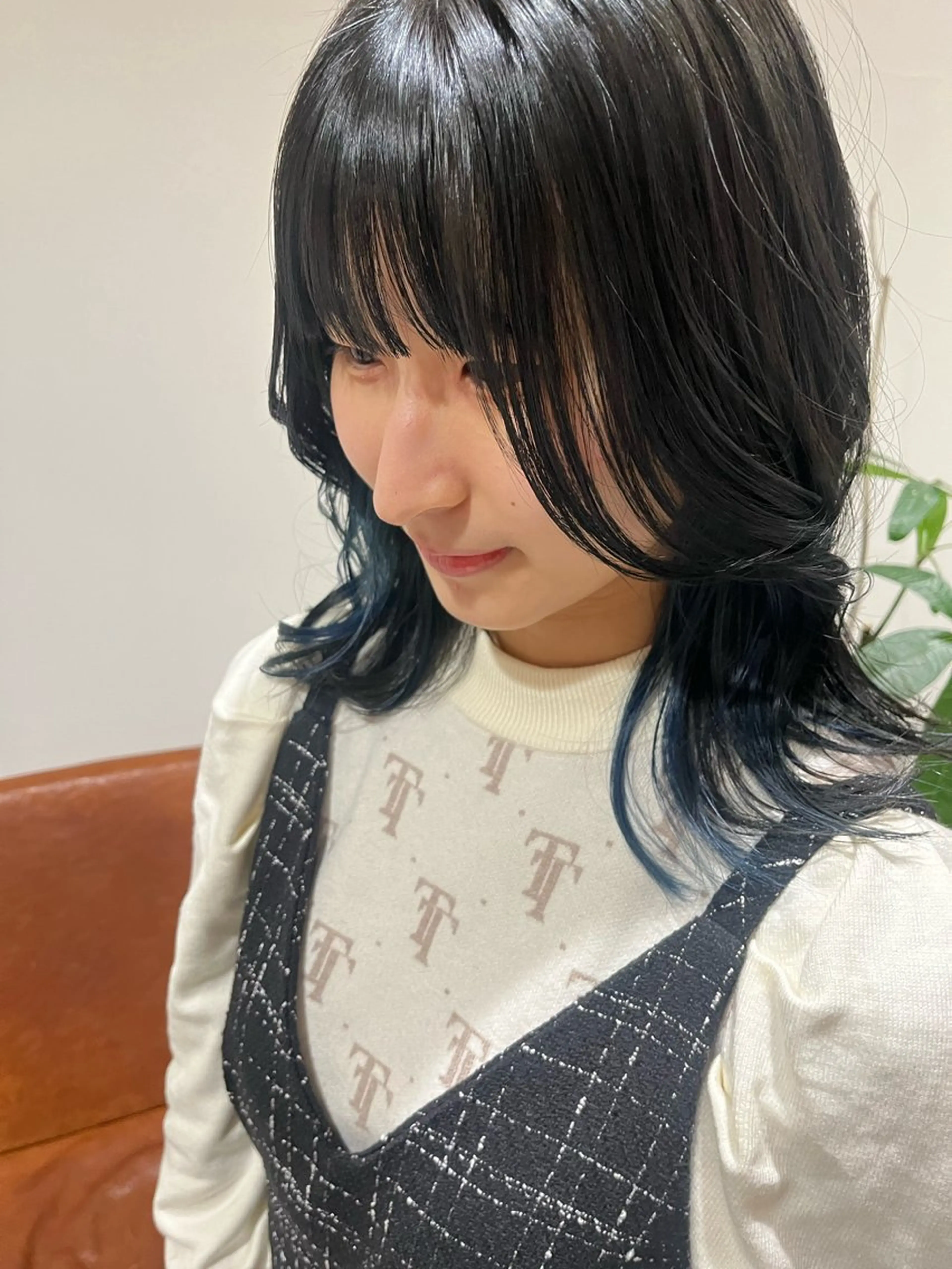 ミディアム 梅田美容室/カット /Maoのヘアスタイル