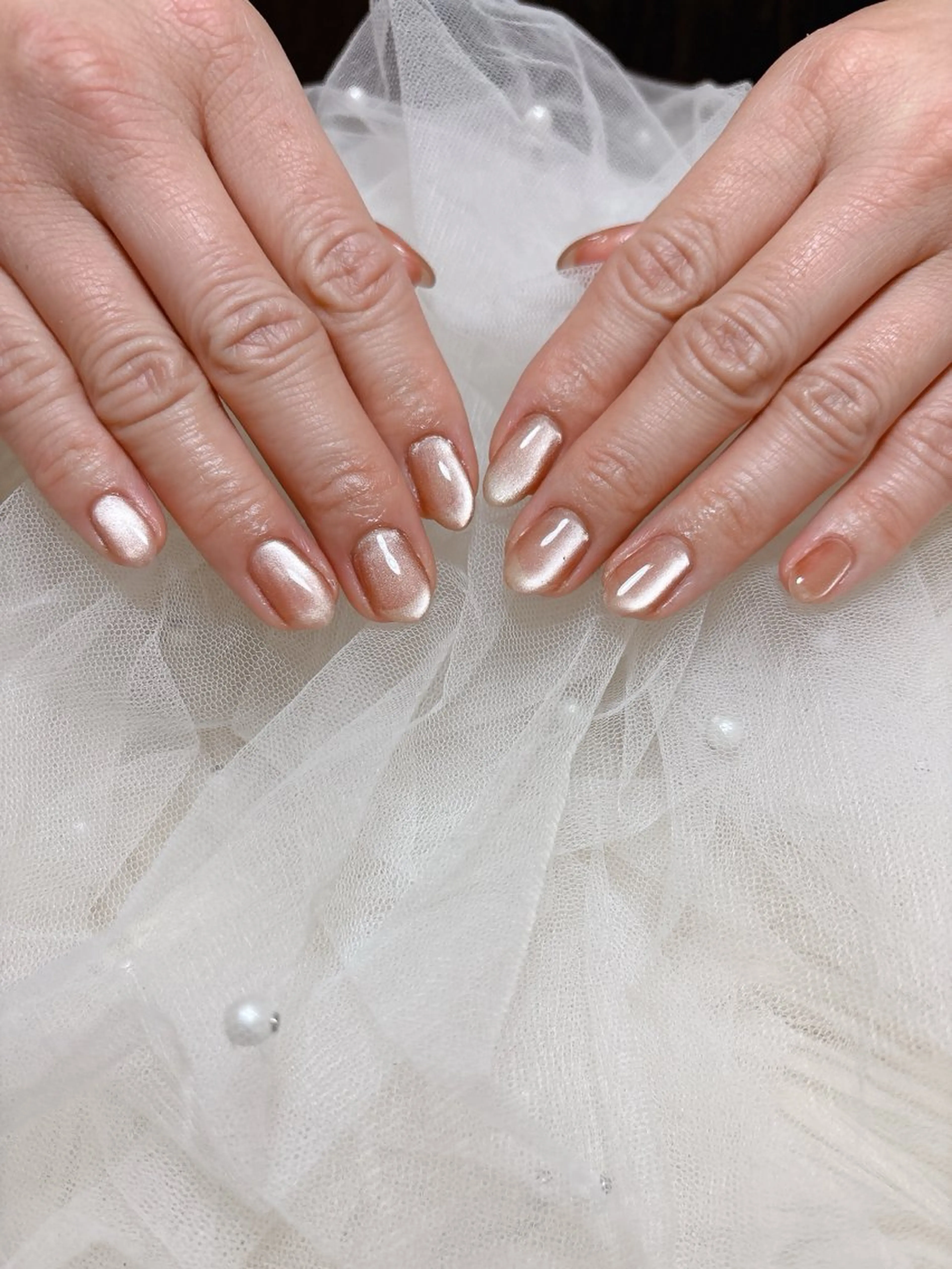 ネイル マグネットネイル ワンカラーネイル Bloom Nail Salonのネイルデザイン