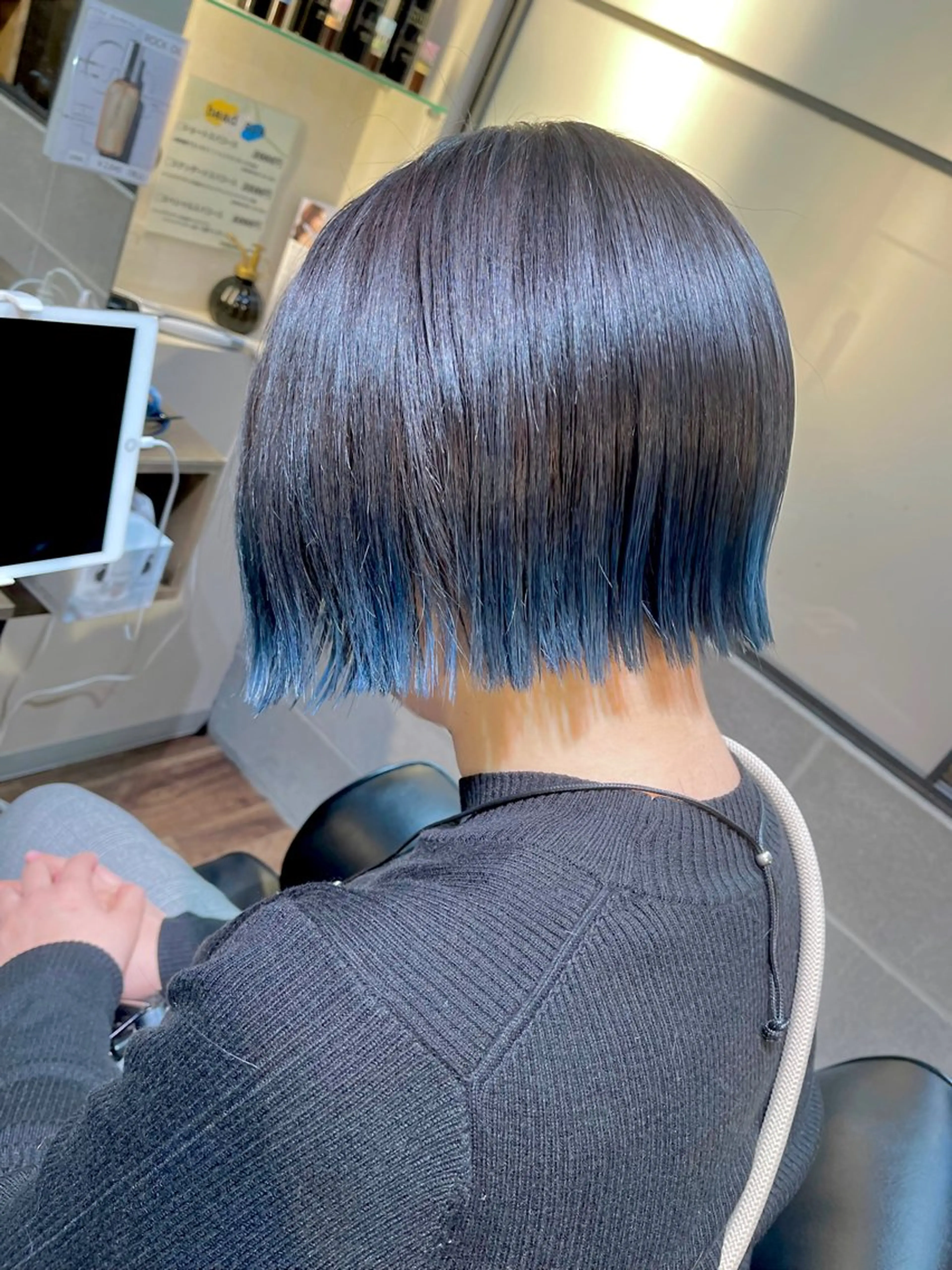 ショート 中村 文香のヘアスタイル