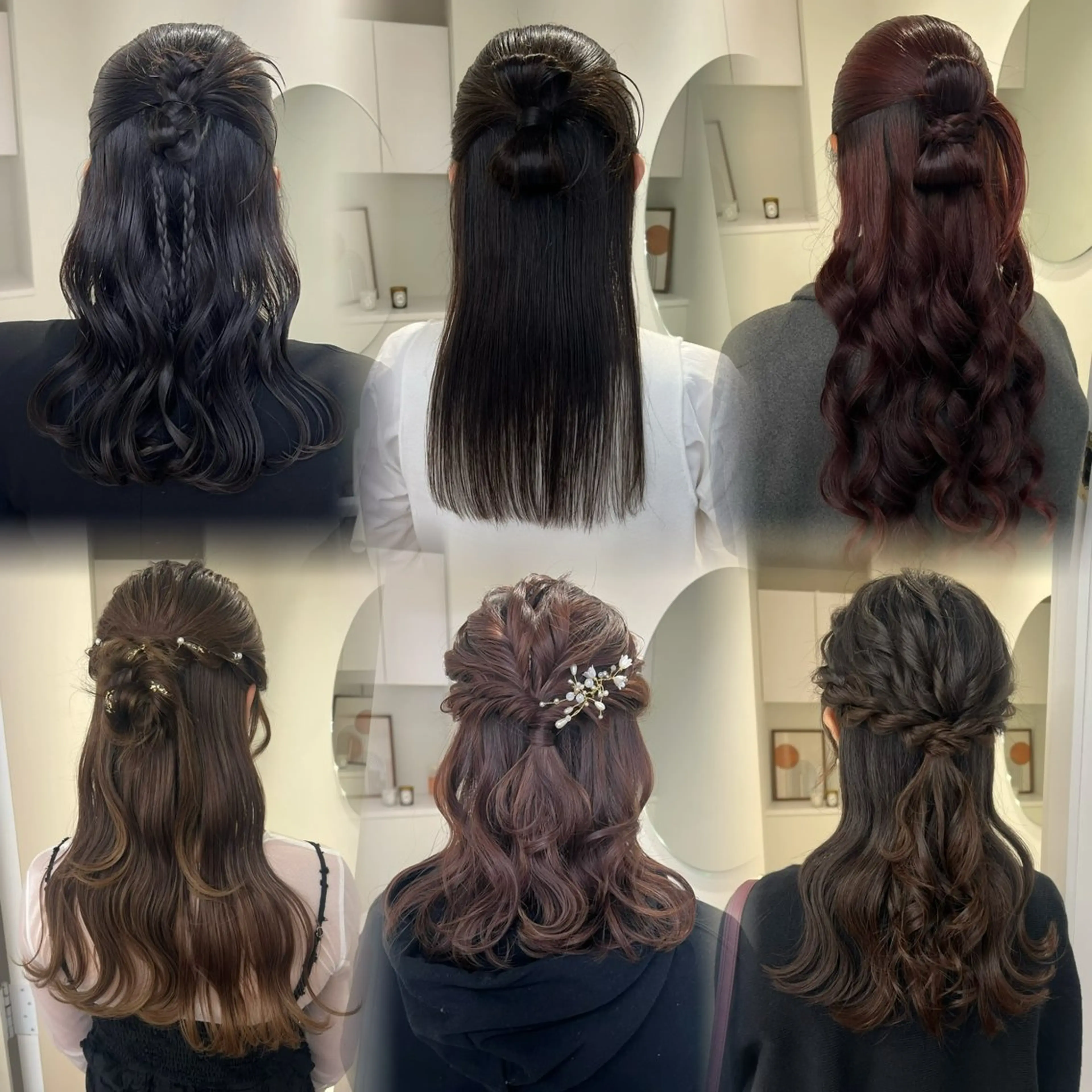 ヘアアレンジ ヘアセット アレンジ/ブラウン カラー HARU🕯のヘアスタイル