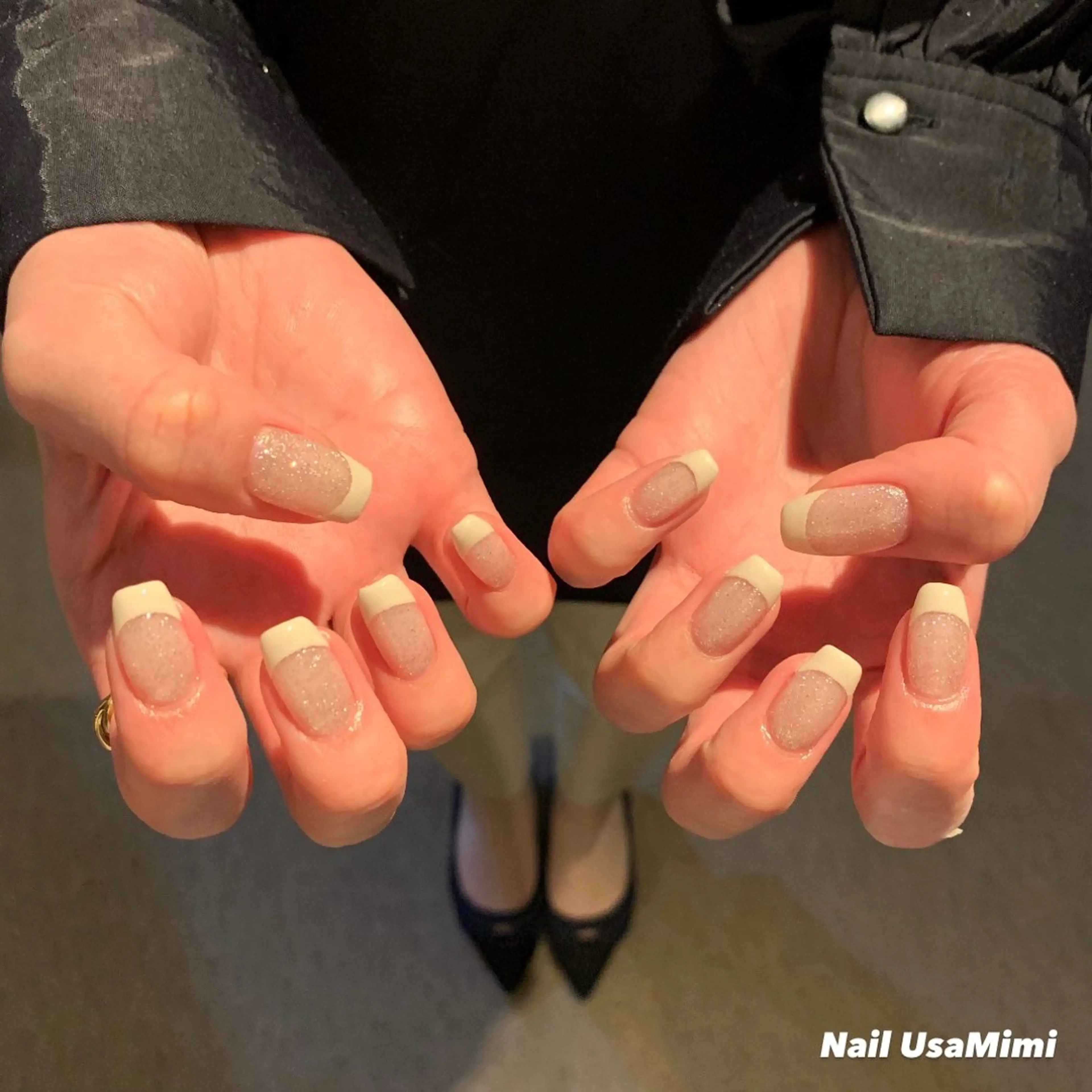 ネイル ジェルネイル キラキラネイル ワンカラーネイル パラジェル シンプルネイル NAIL DOT STUDIO堺筋本町のネイルデザイン