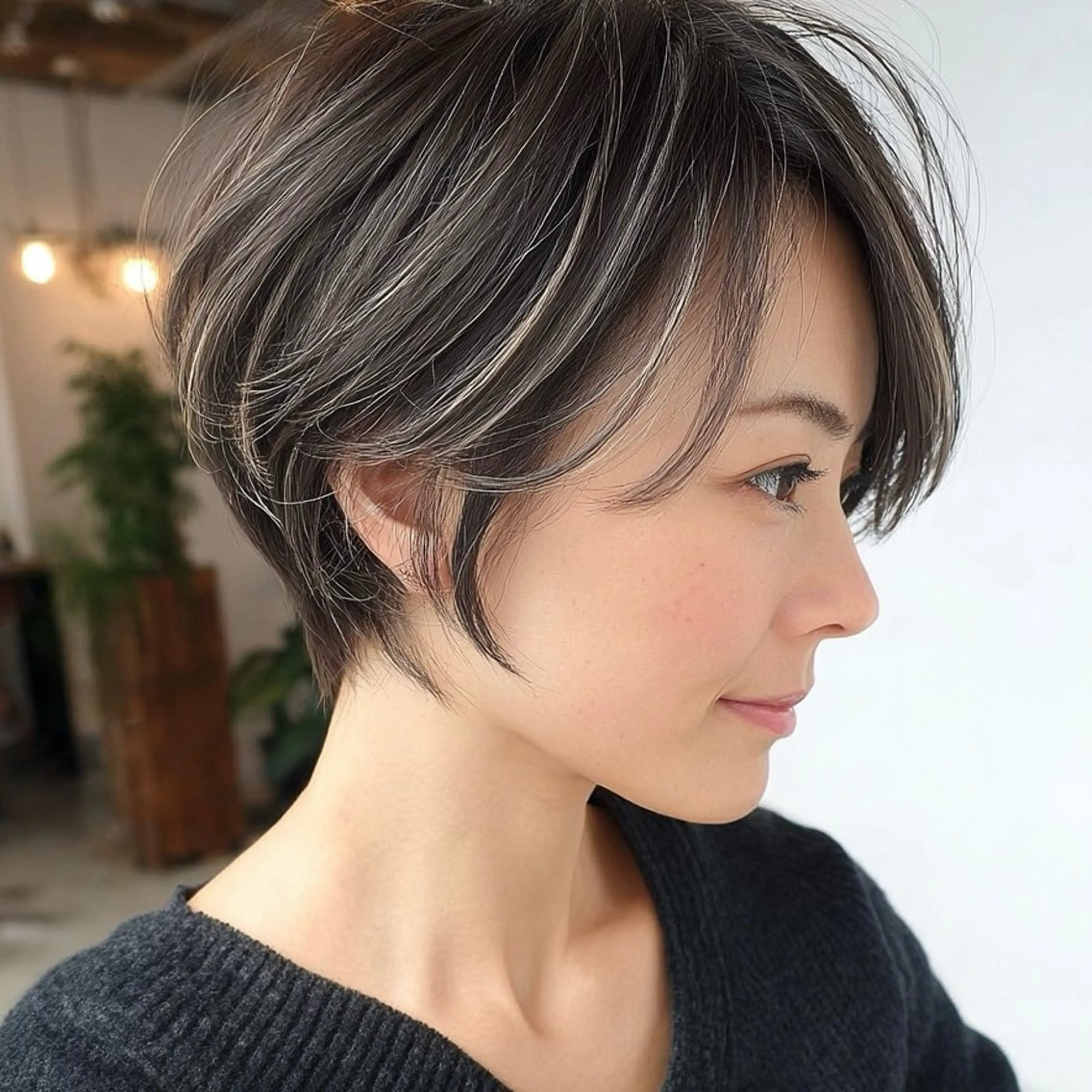 ショート カット ヘアカラー ショート/脱白髪染め /鎌倉/コウスケのヘアスタイル