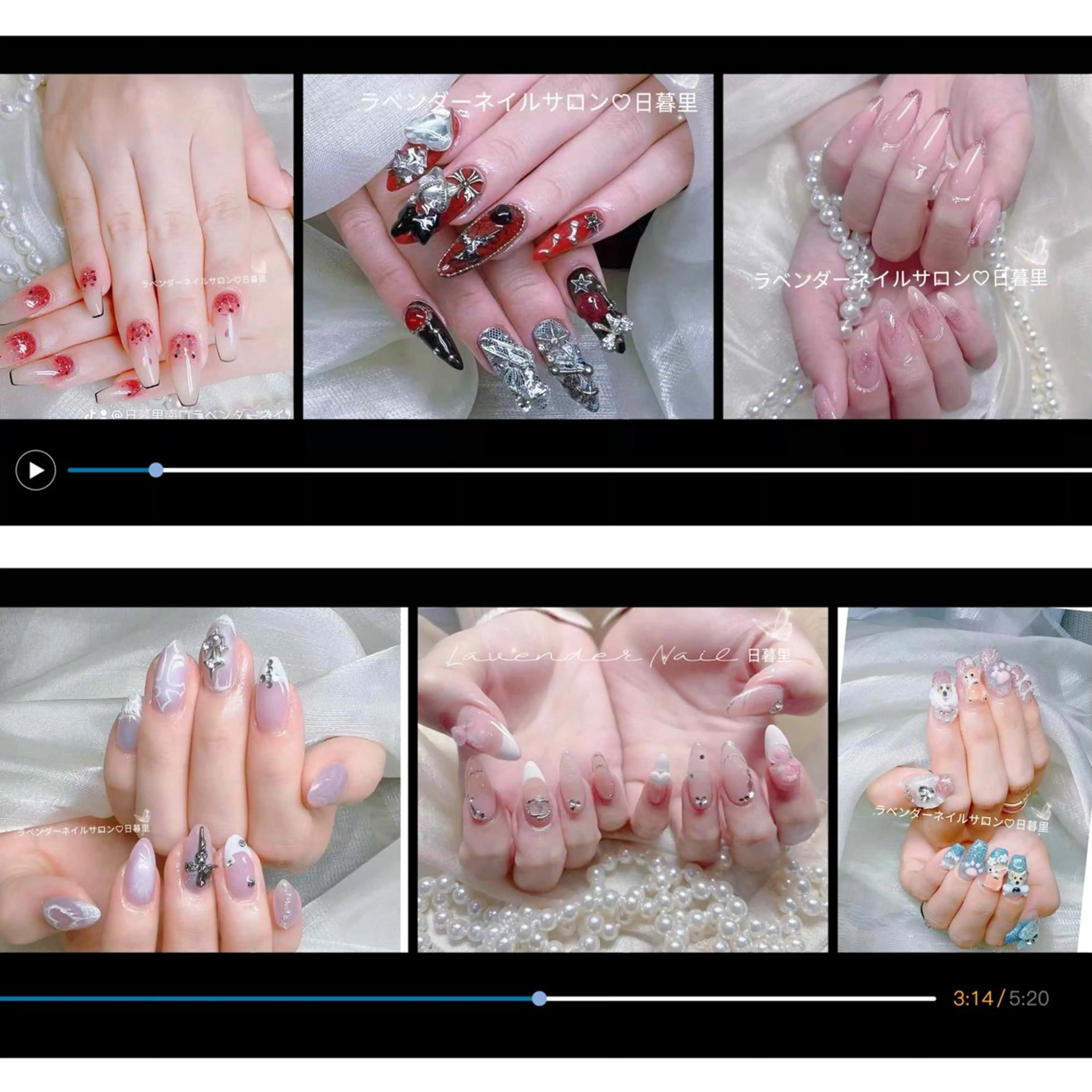 ネイル 持ち込み ラベンダー💖日暮里 ルル💖ネイルのネイルデザイン