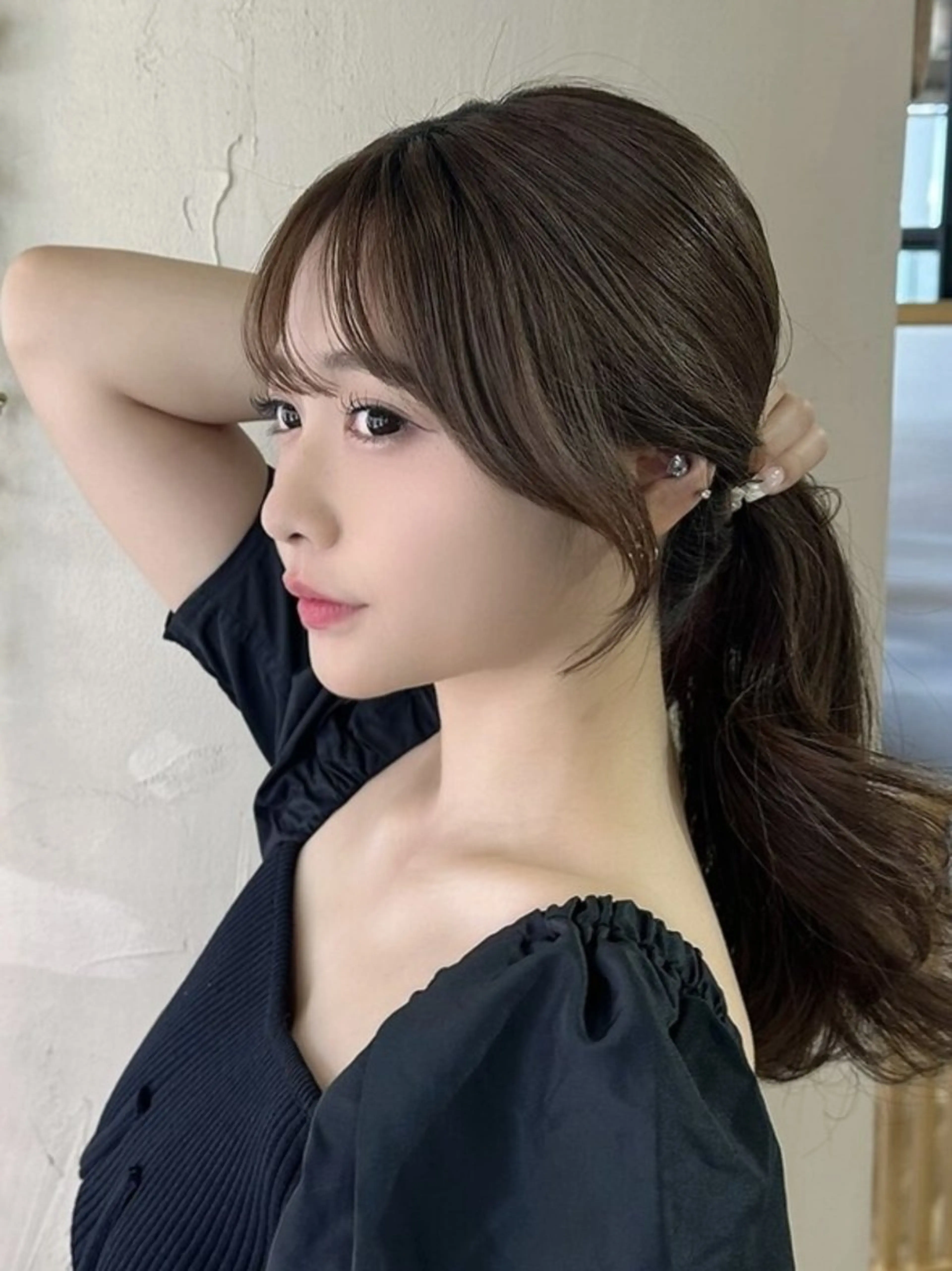 ✂️ 前髪カット ✂️お客様の雰囲気や骨格に合わせて、扱いやすく似合う前髪をご提案させていただきます🎶の写真