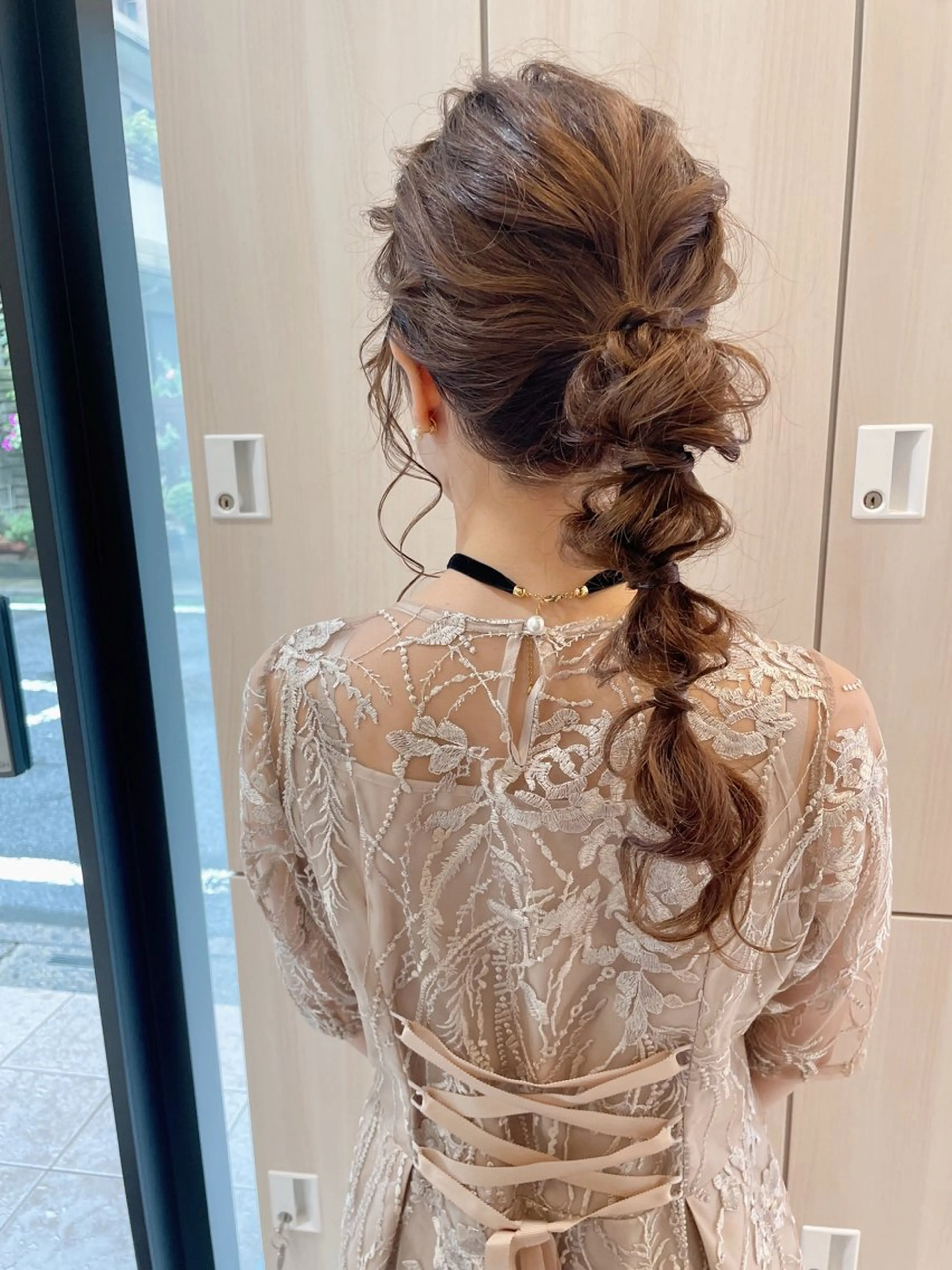 ヘアアレンジ 結婚式・ブライダル 【ボブ/個室サロン】 癒し空間mimuraのヘアスタイル