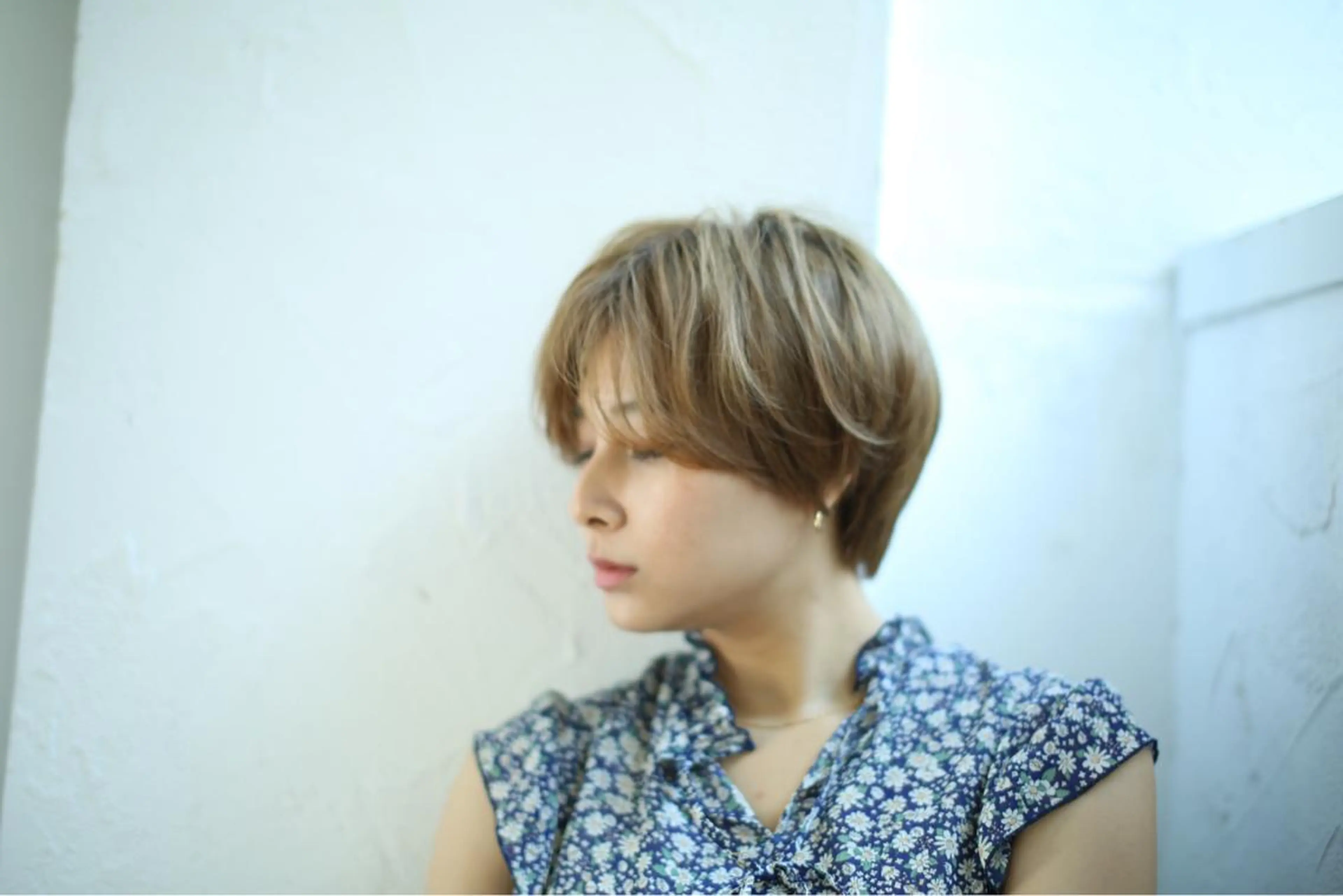 ショート カット ヘアカラー トリートメント CUORE クオーレのヘアスタイル