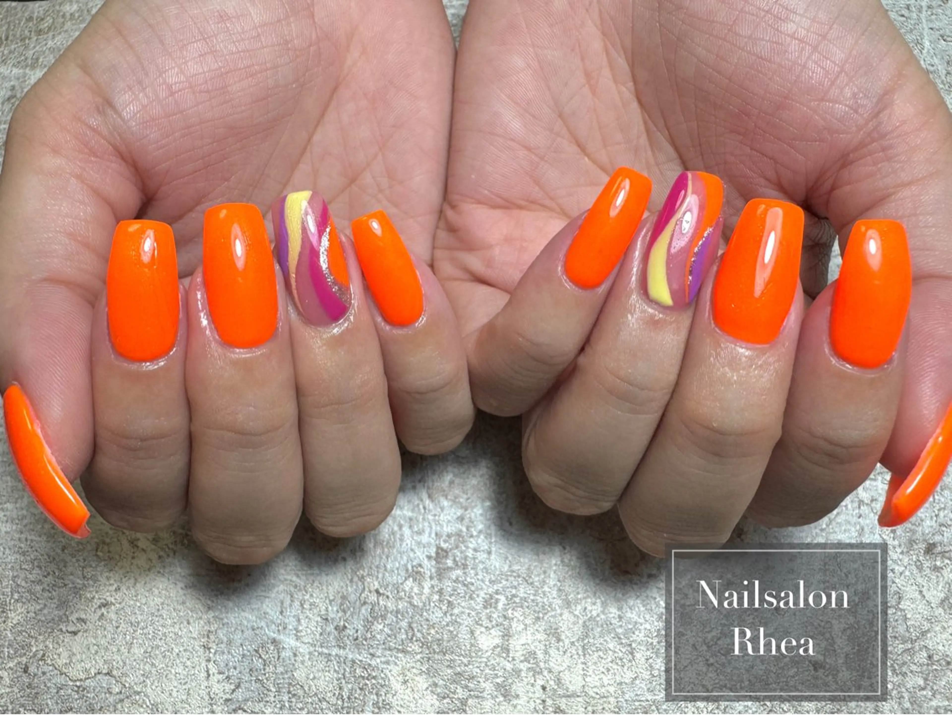 ネイル ハンドネイル Nailsalon Rheaのネイルデザイン