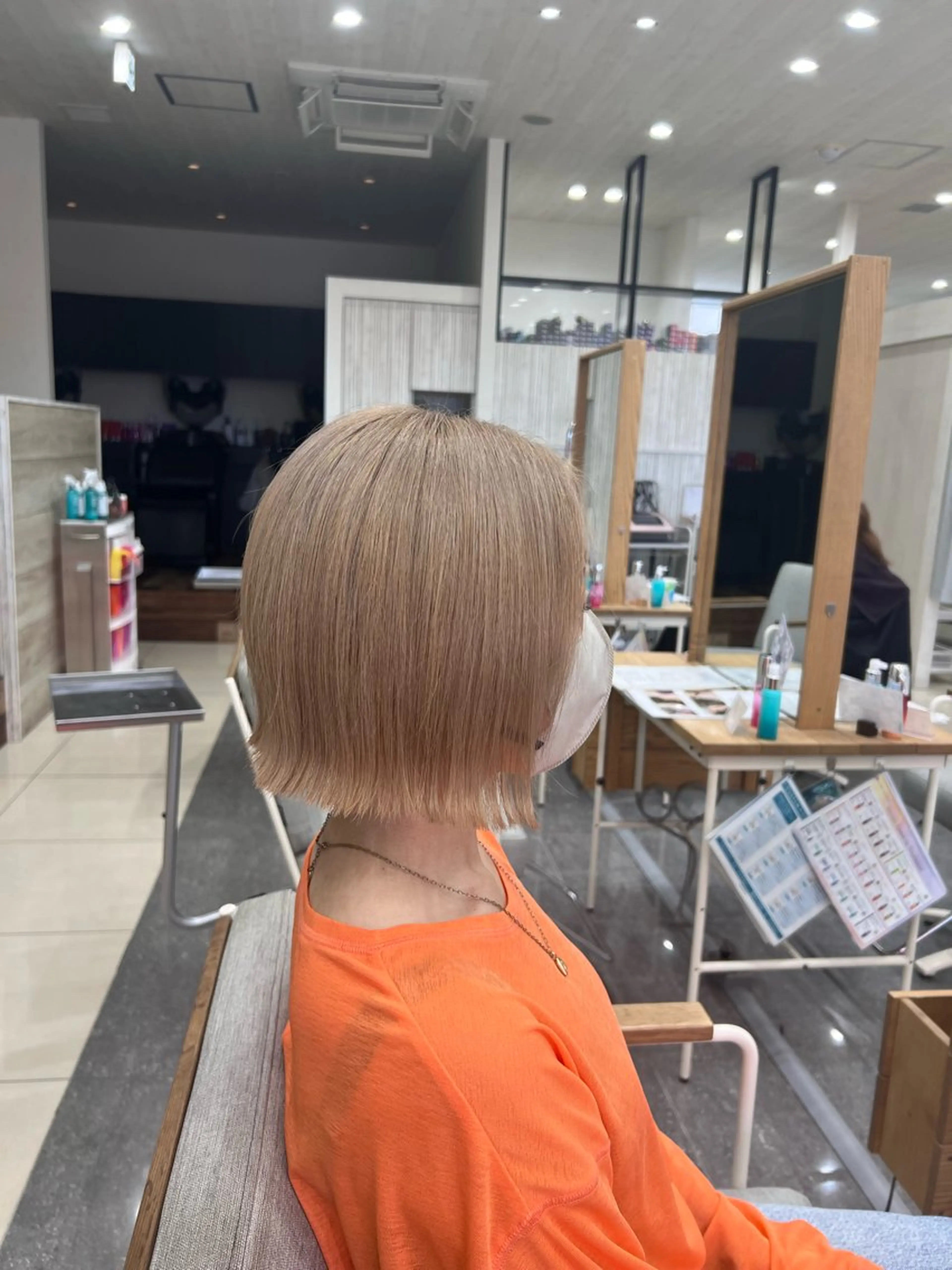 ミディアム カラー ヘアカラー 太白区/白髪ぼかし ハイライト/千葉達人のヘアスタイル