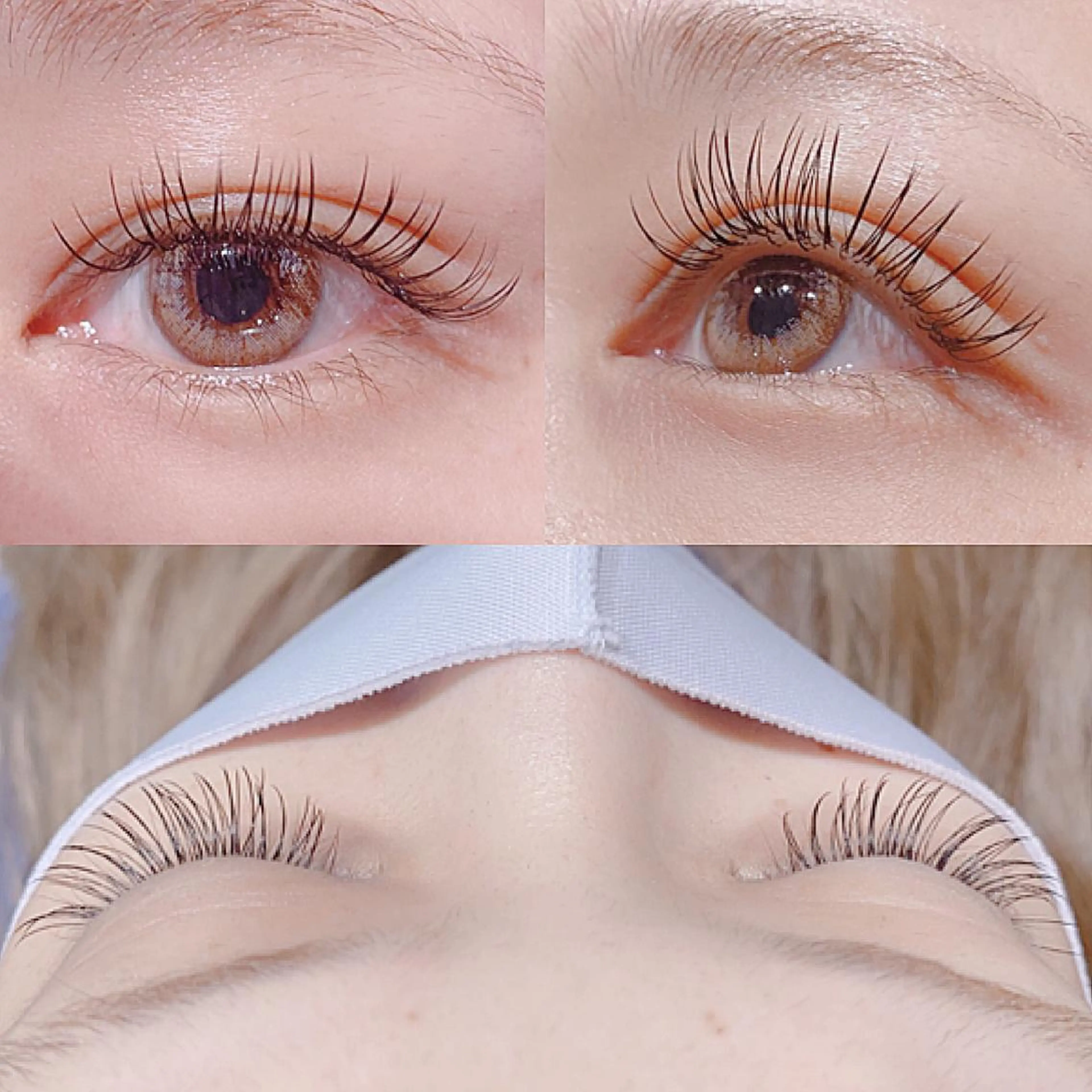 🍒シングルラッシュ120本🍒フラットorセーブルに変更+￥500🍒(オフ有)🌟コーティング付🌟の写真