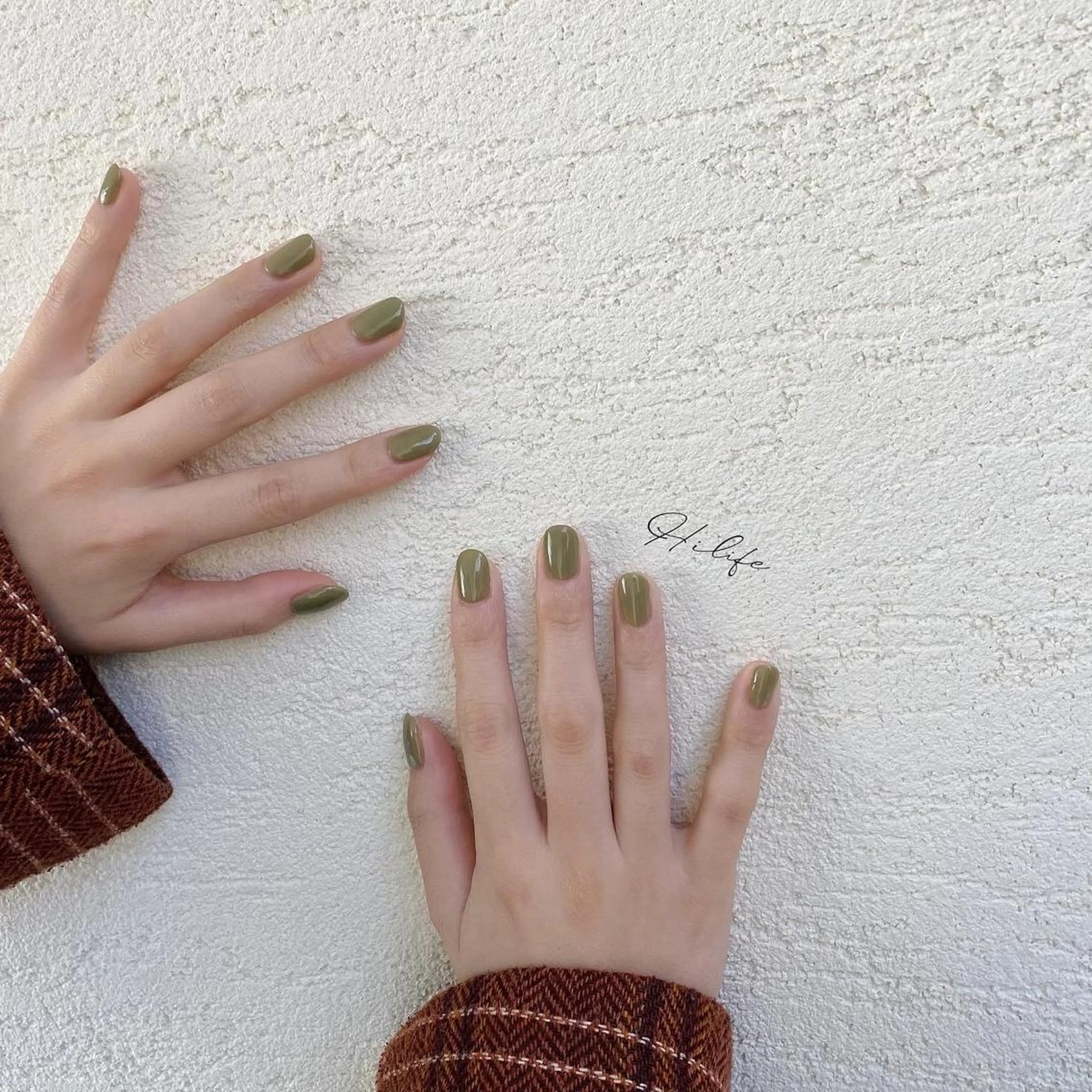 ネイル グリーン フットネイル Nail Adore.のネイルデザイン