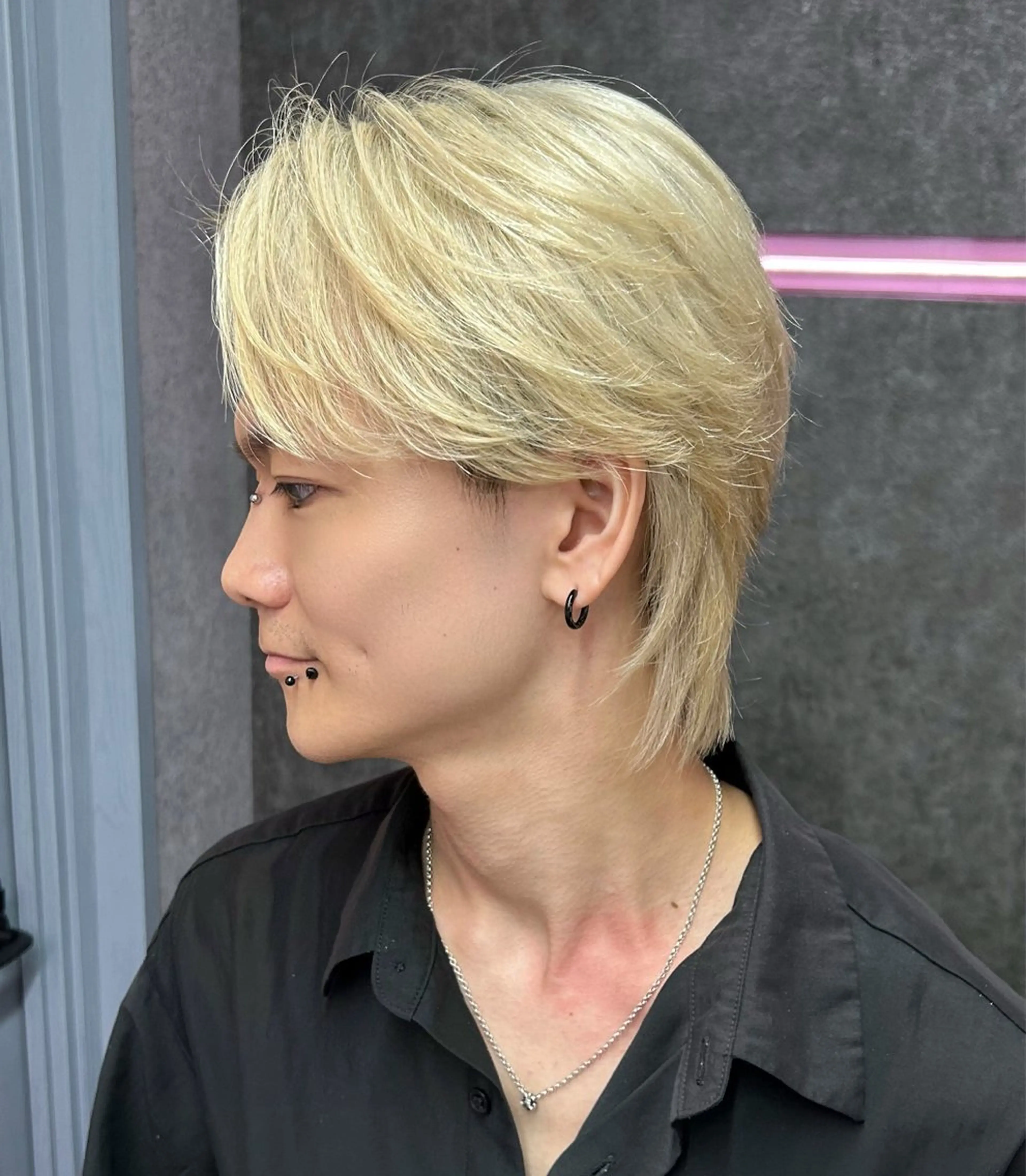 ミディアム メンズ メンズスタイリスト 前田雄輝のヘアスタイル