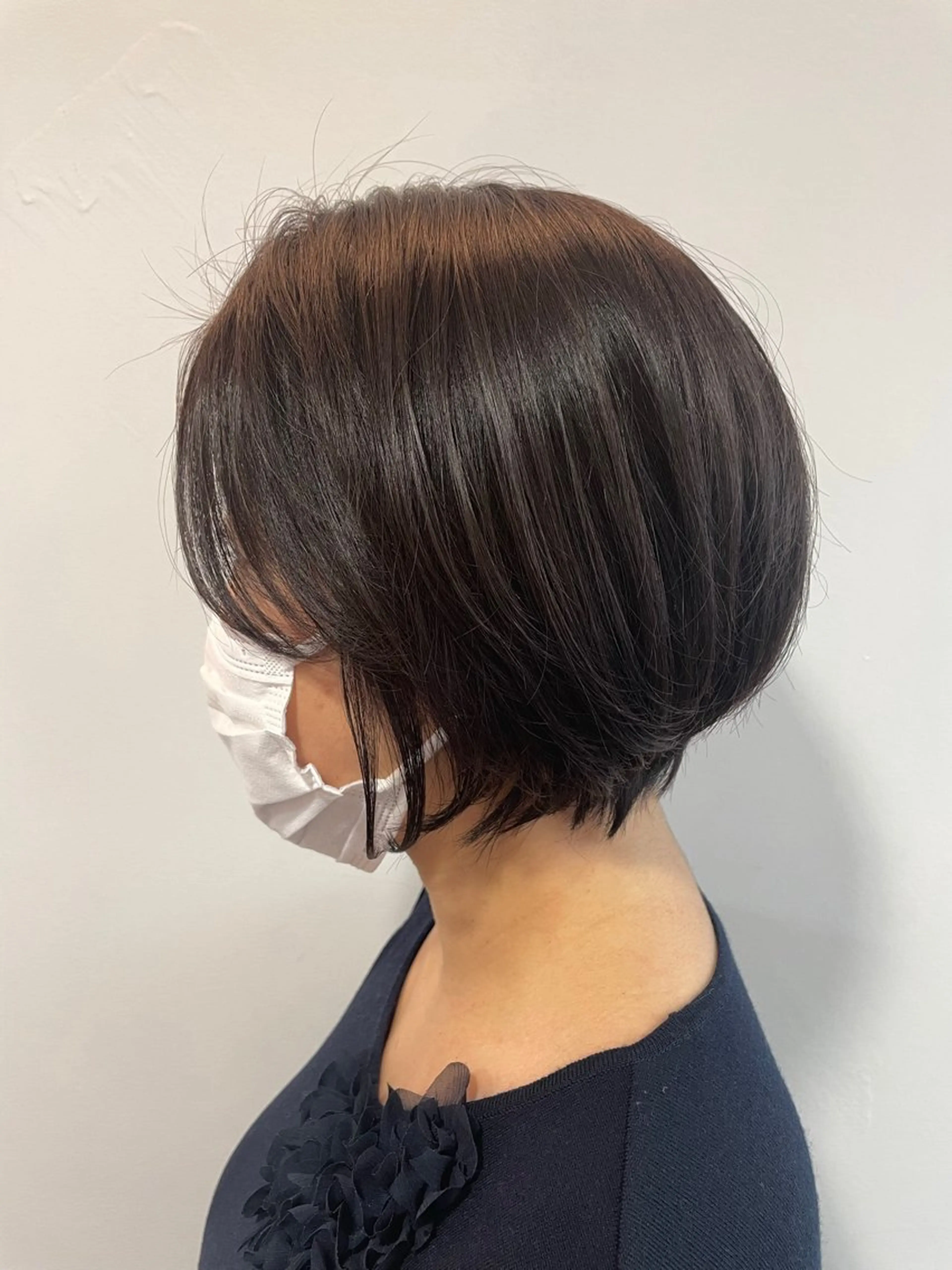 ショート カラー カット ヘアカラー ショート ボブ✂︎ 髙梨  遥のヘアスタイル