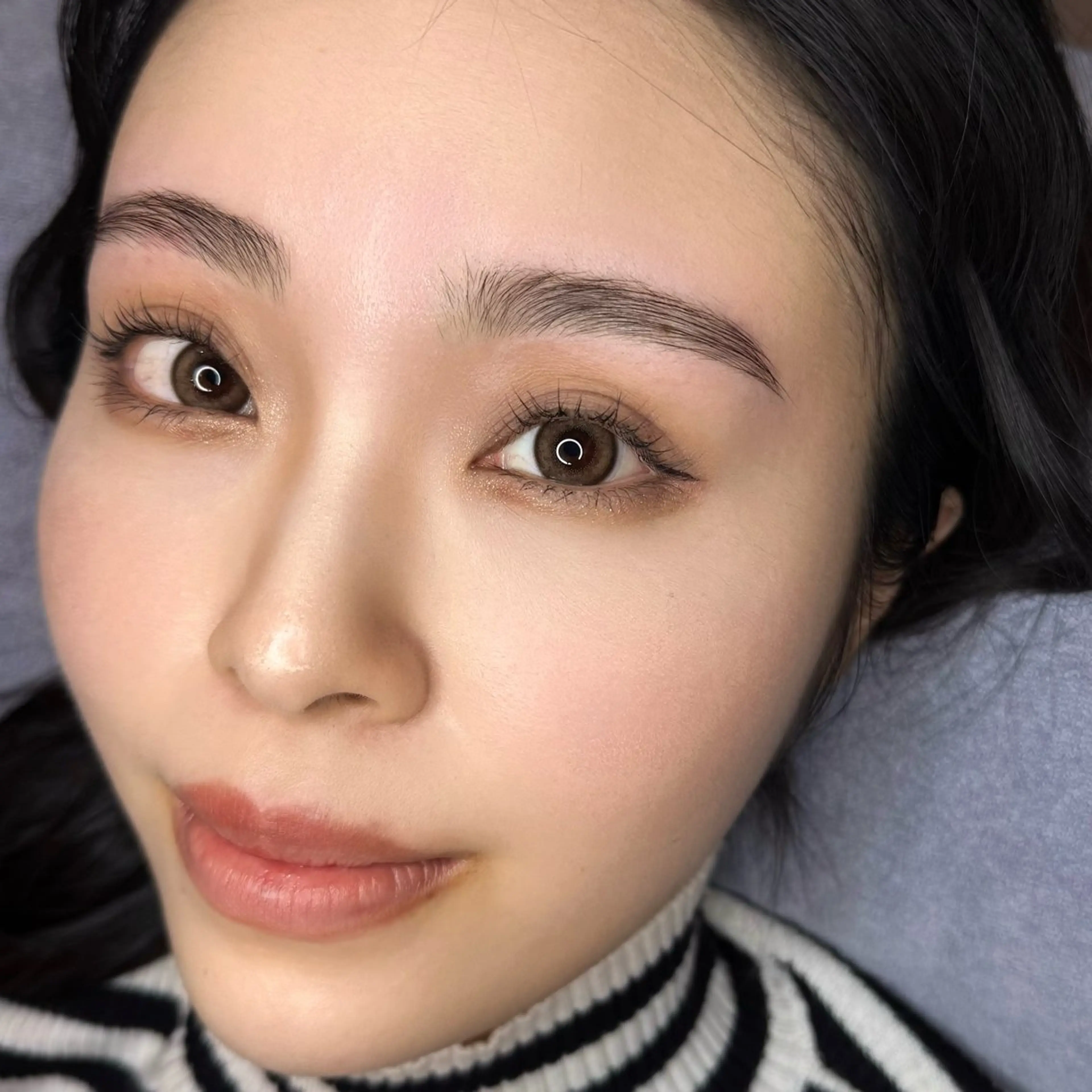 【minimo限定クーポン🤍】HBL＋眉周りwax脱毛✨仕上げメイク＋一部位wax付※2回目以降¥9800の写真