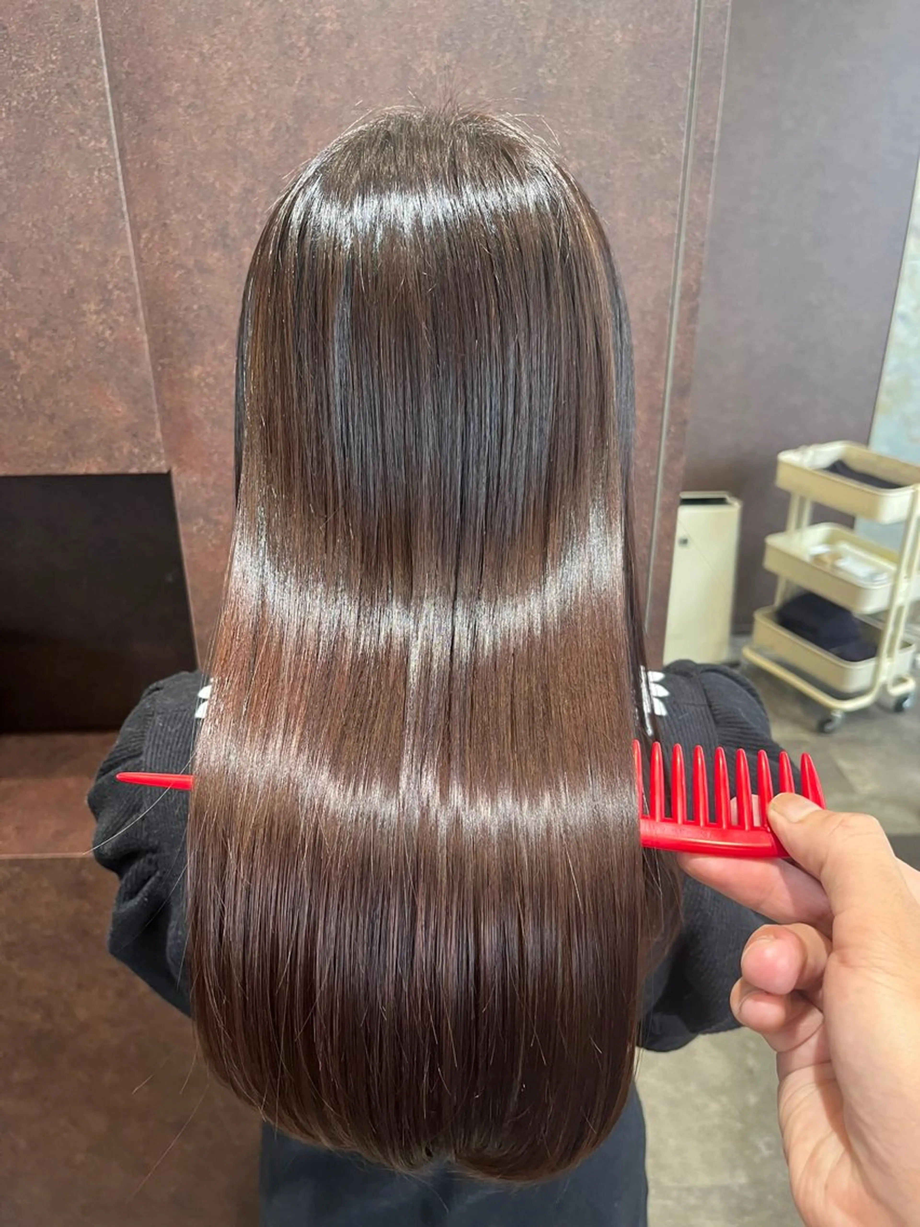 セミロング 美髪✨髪質改善✨ JUNKOのヘアスタイル