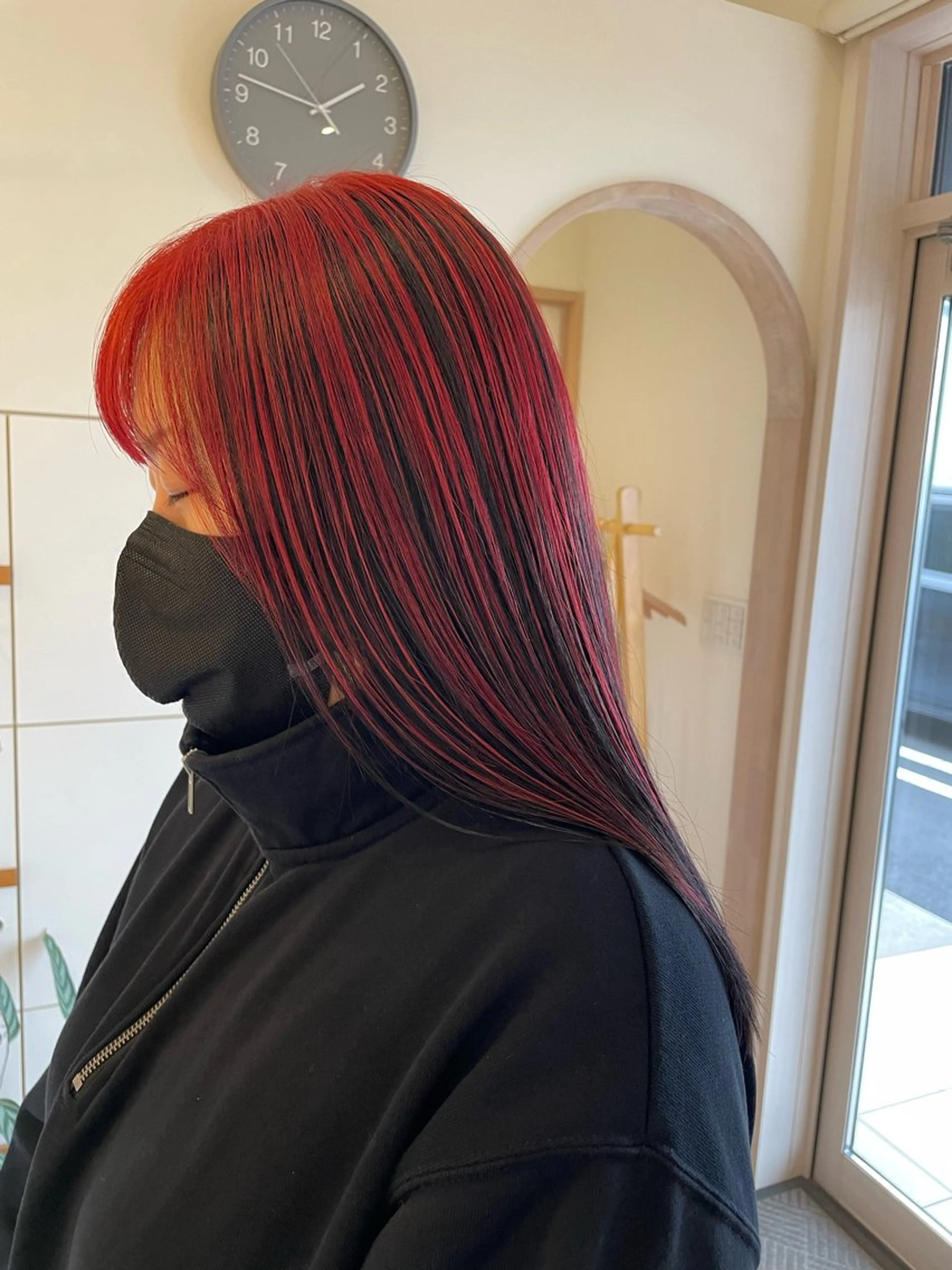 セミロング カラー ブリーチ👩‍🦳/ ‪✂︎MANAMIのヘアスタイル