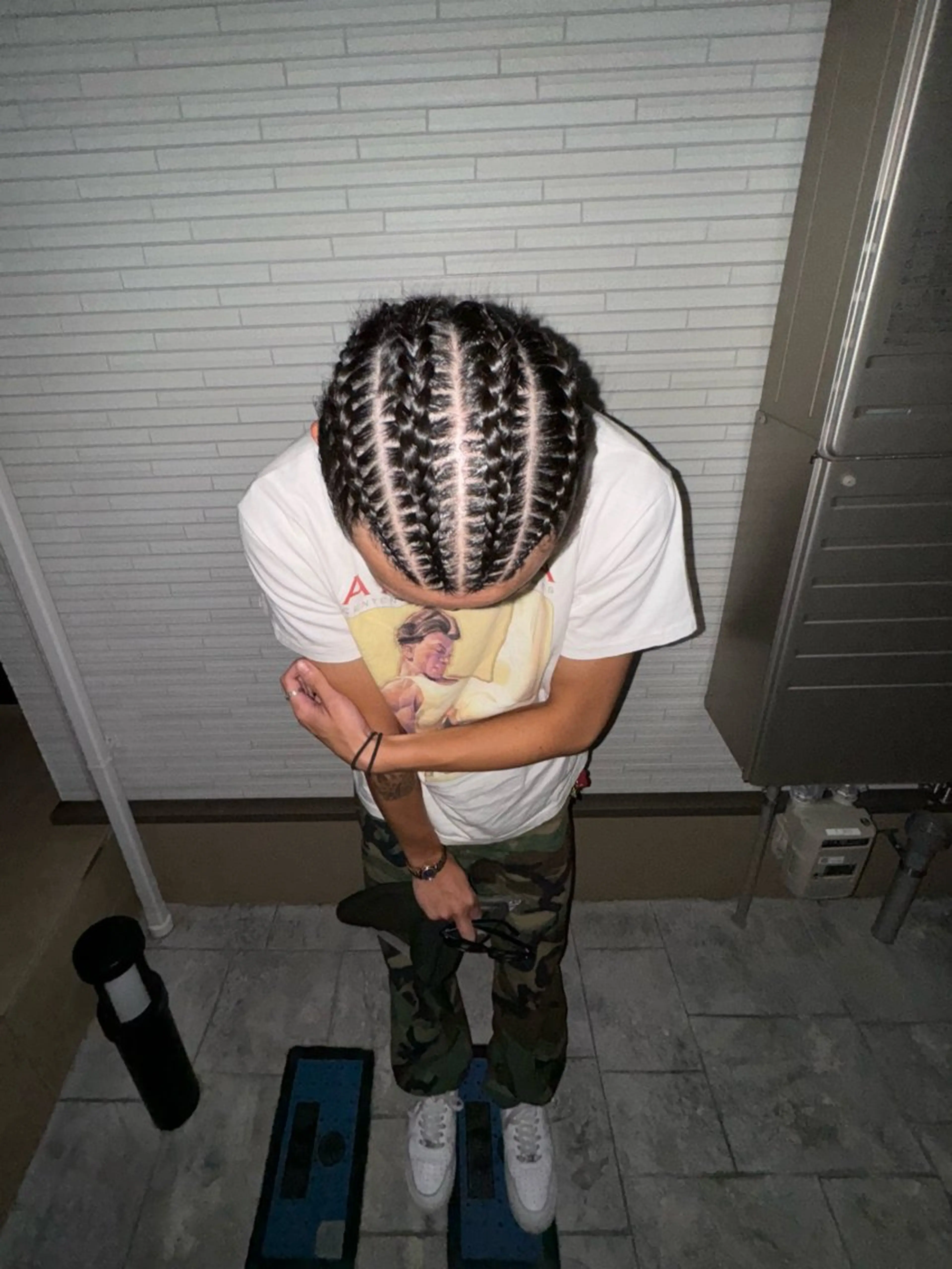 メンズ 【姫路】羽エクステ/ ブリーチ/HINAのヘアスタイル