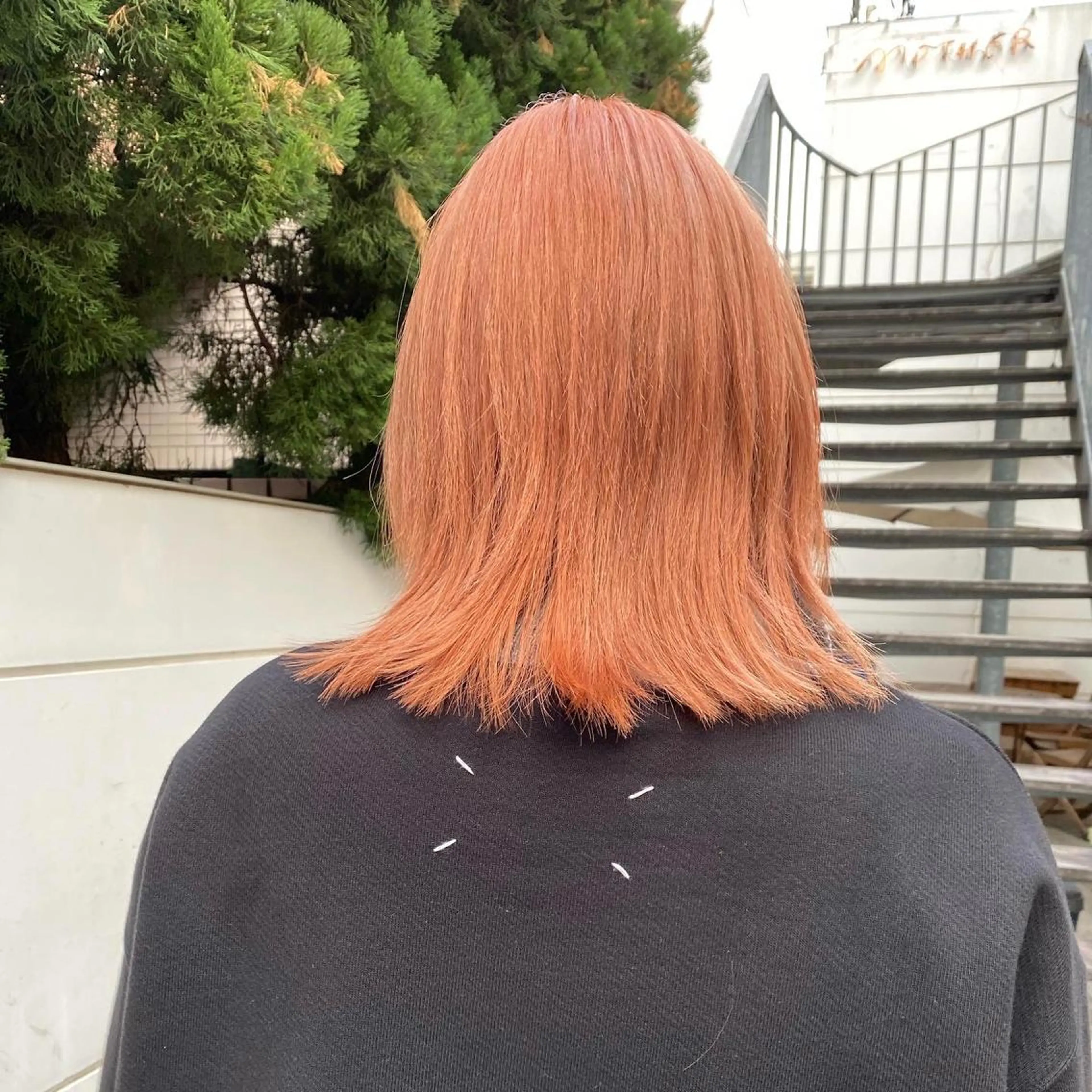 ミディアム カラー トレンドボブ /ミリヤのヘアスタイル