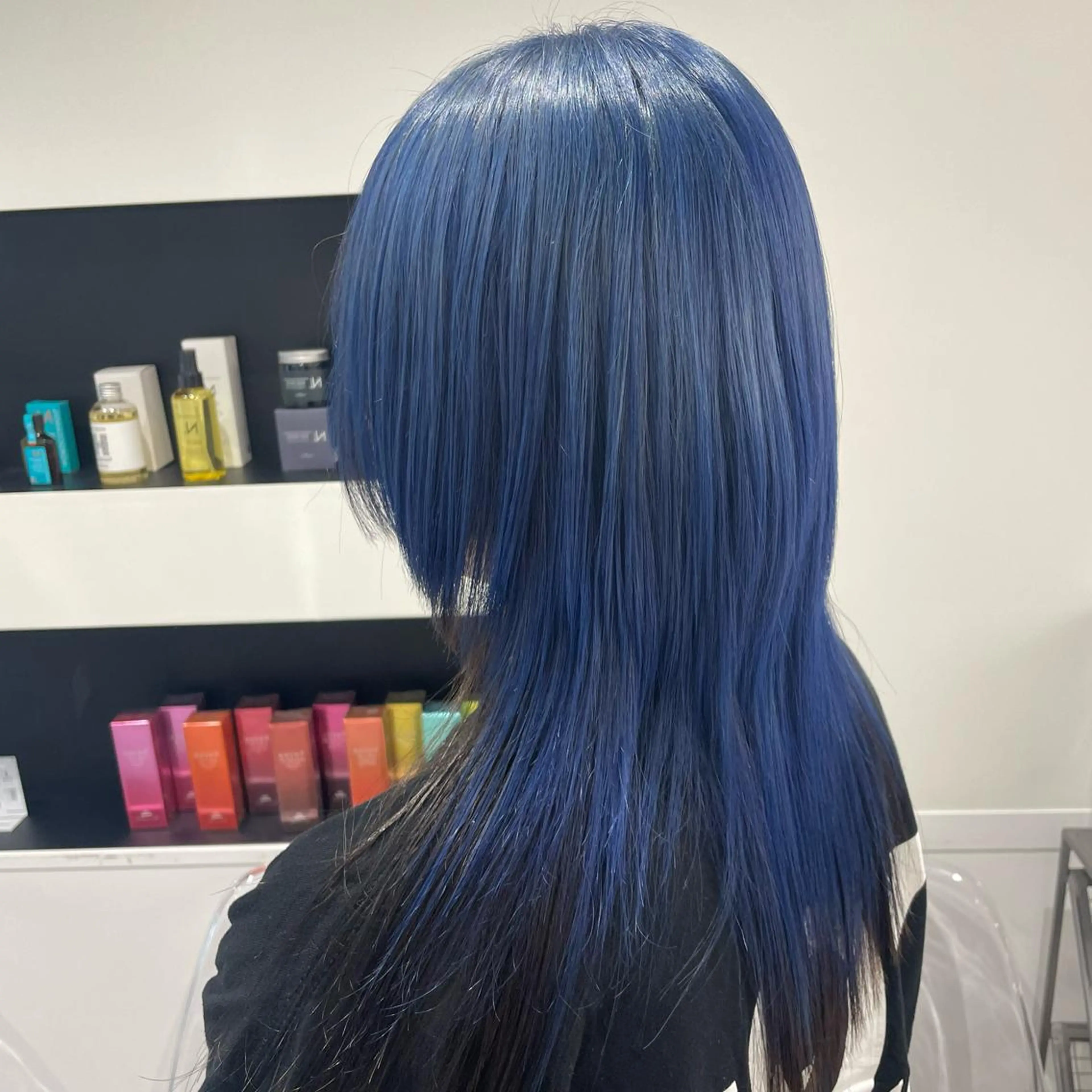 ショート カラー パーマ ヘアアレンジ メンズ キッズ ネイル マツエク・マツパ アイブロウ トリートメント mona/ ストレートスタイル✨のヘアスタイル