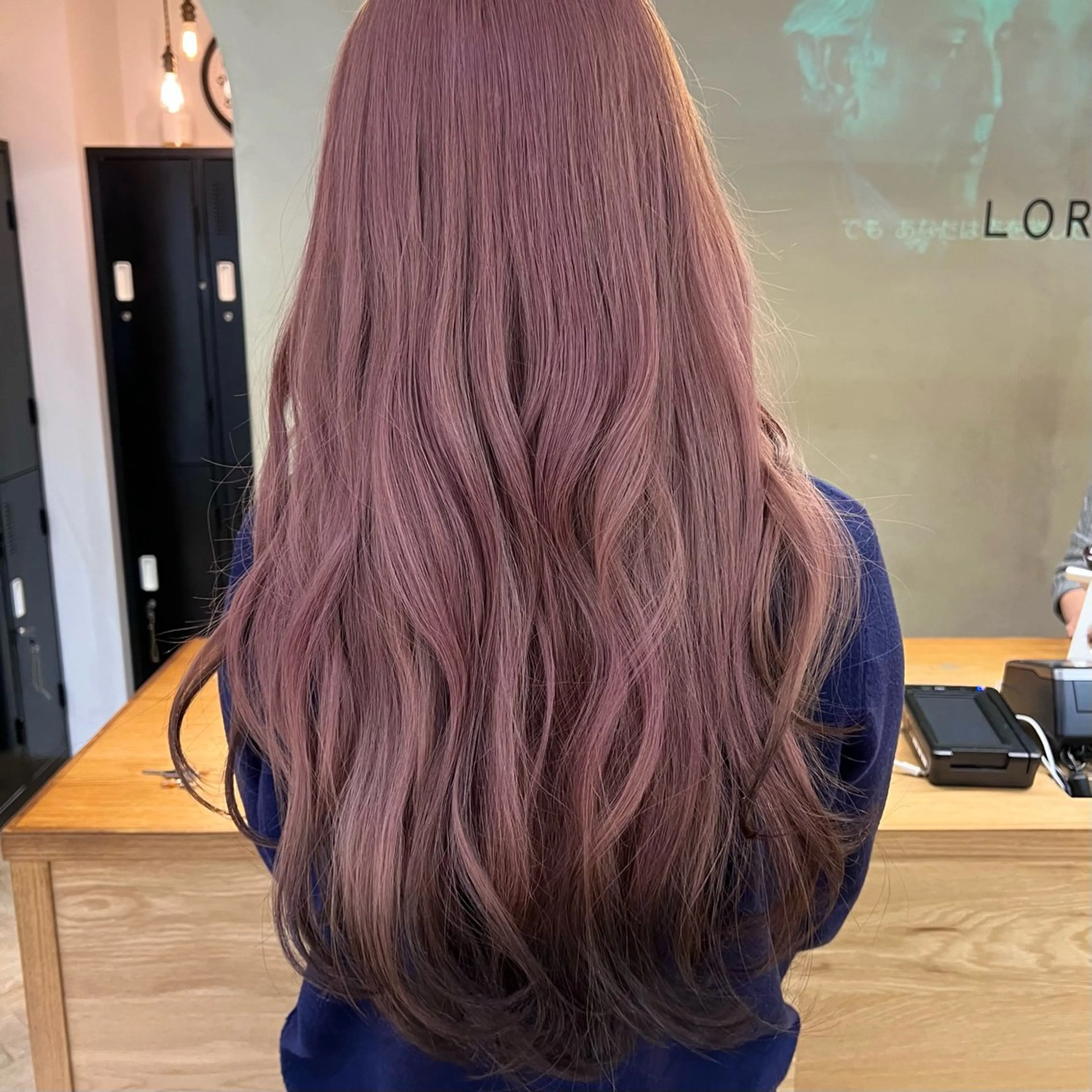 ロング カラー カット ヘアカラー トリートメント レイヤーカット/暖色 カラー/mao🎀のヘアスタイル