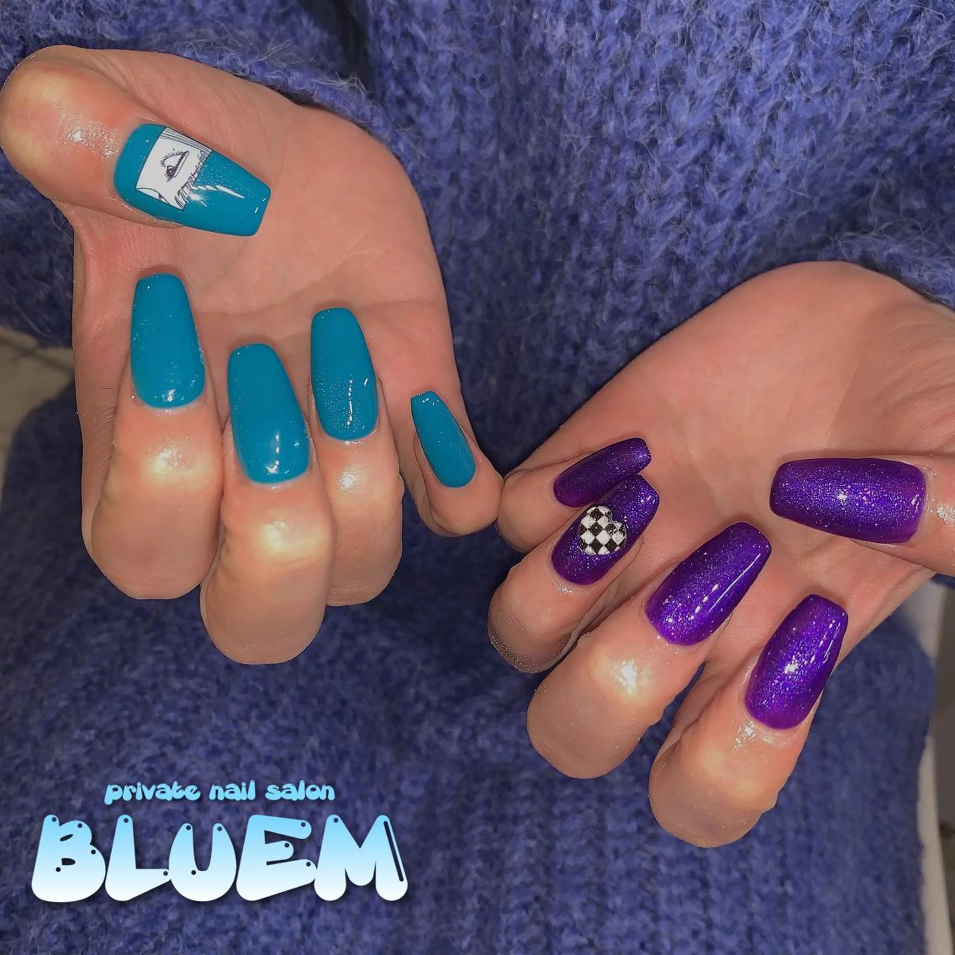 ネイル BLUEM なな🐶のネイルデザイン