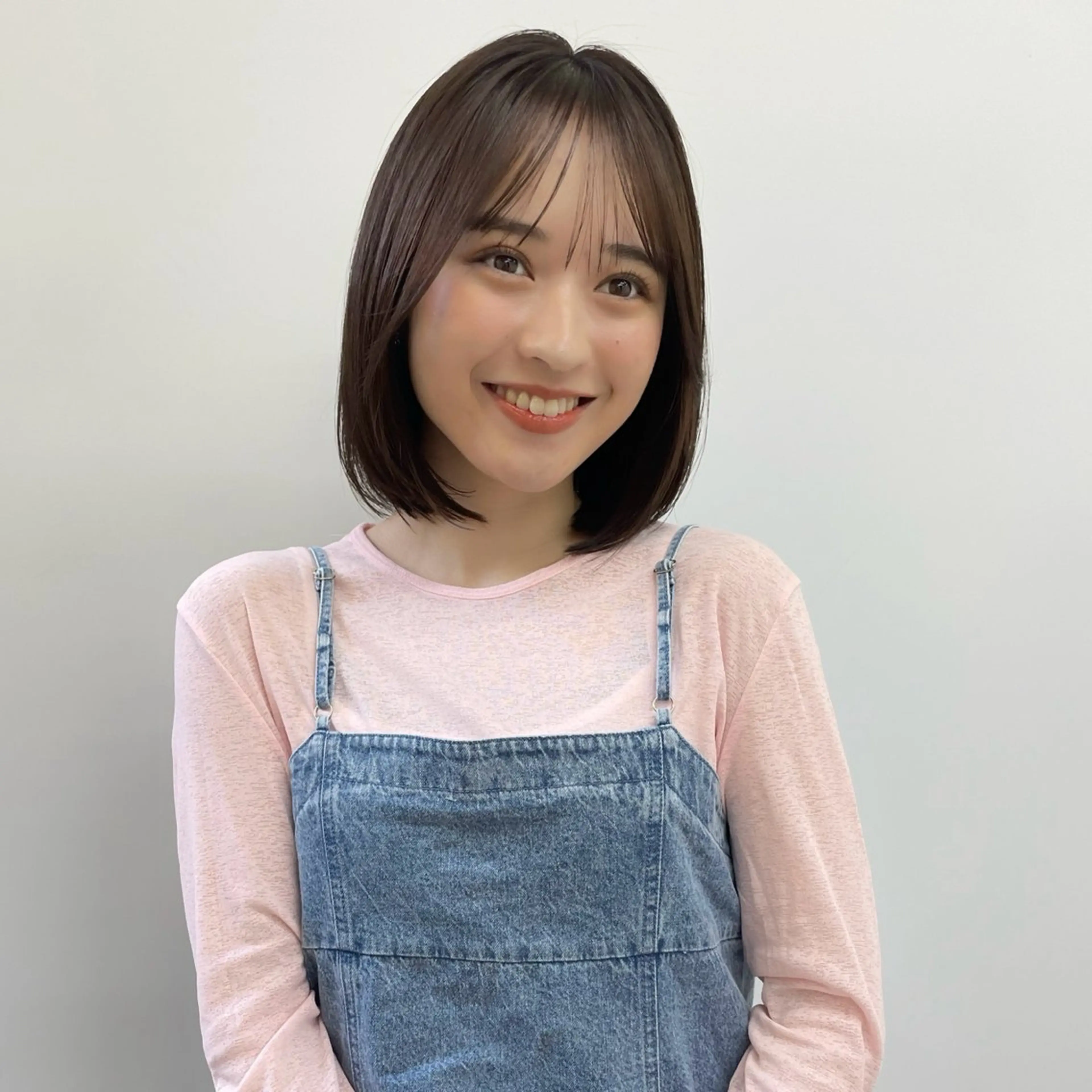 ミディアム カラー カットモデル募集中 🤍harunaのヘアスタイル