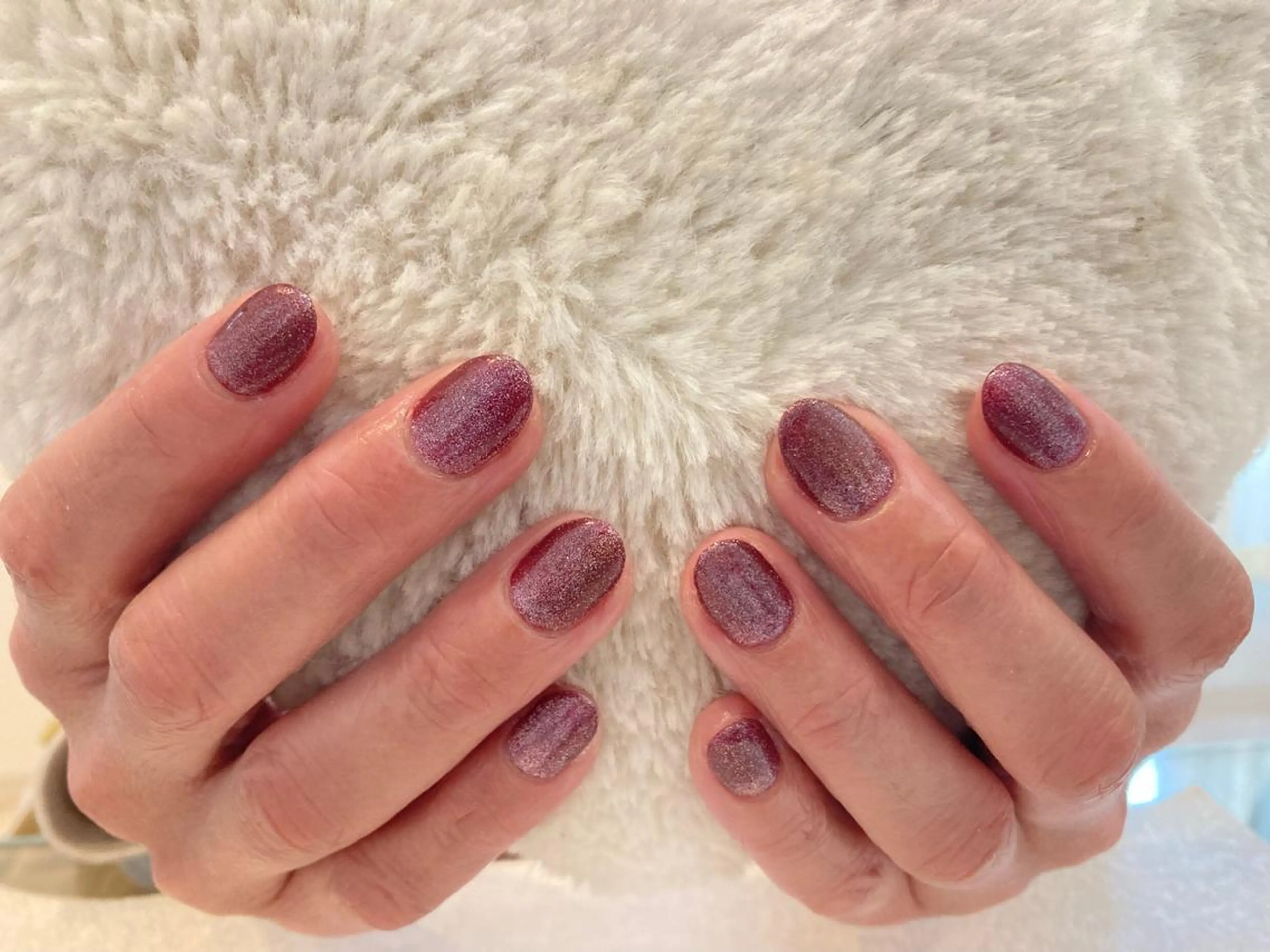 ネイル マグネットネイル シンプルネイル ハンドネイル Lisa’s Salonのネイルデザイン