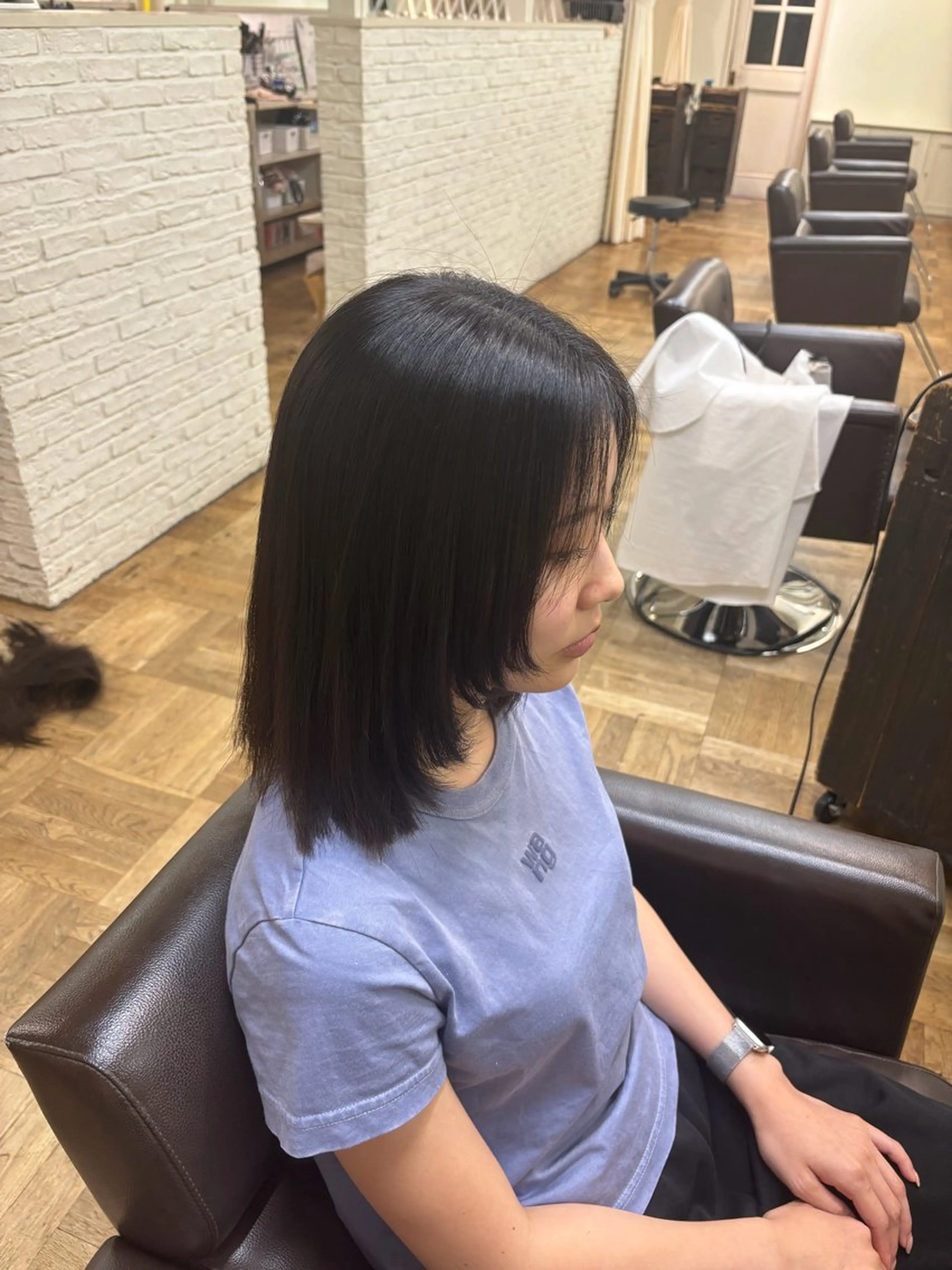 ミディアム 古川 心のヘアスタイル