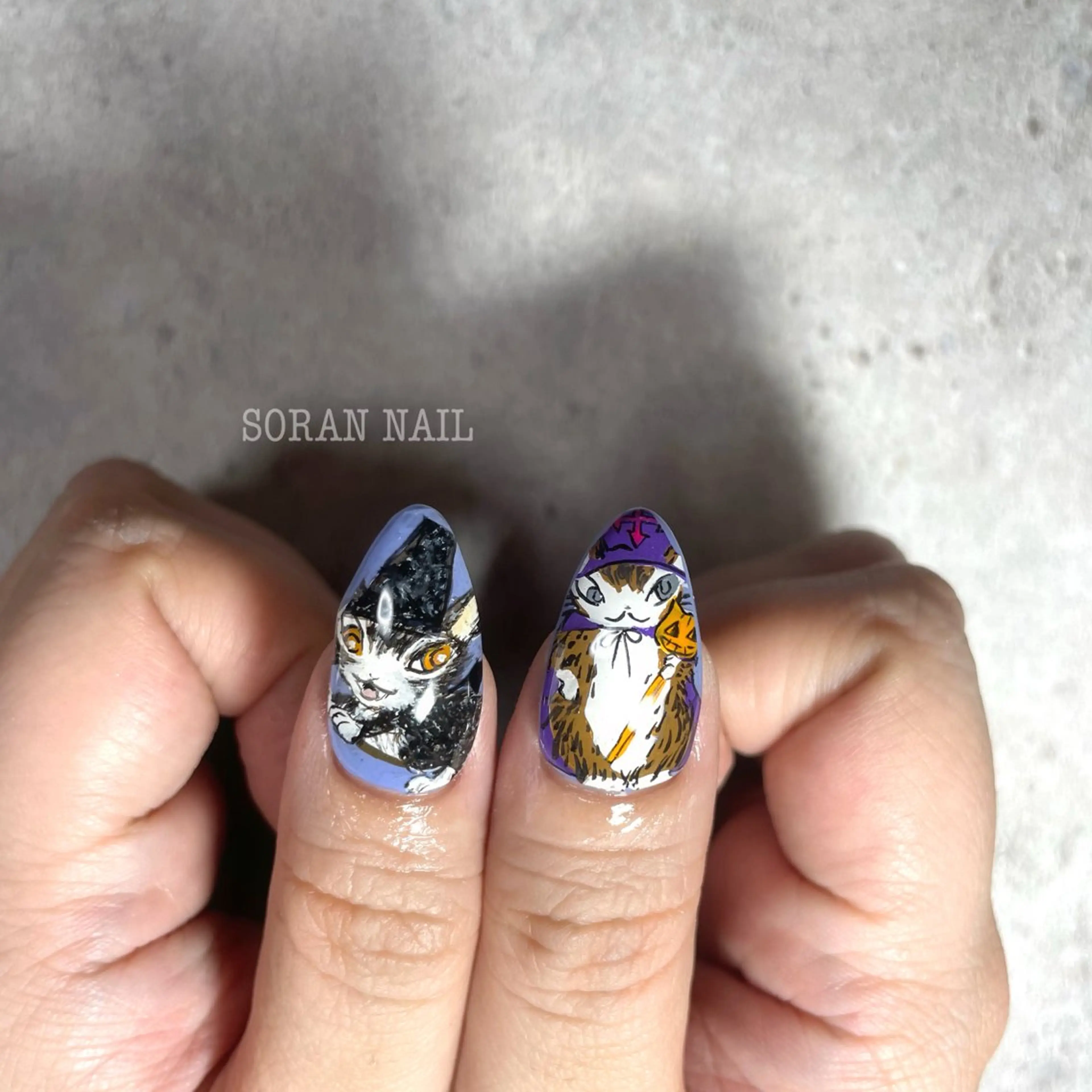 ハンドネイル フットネイル soran nailのネイルデザイン