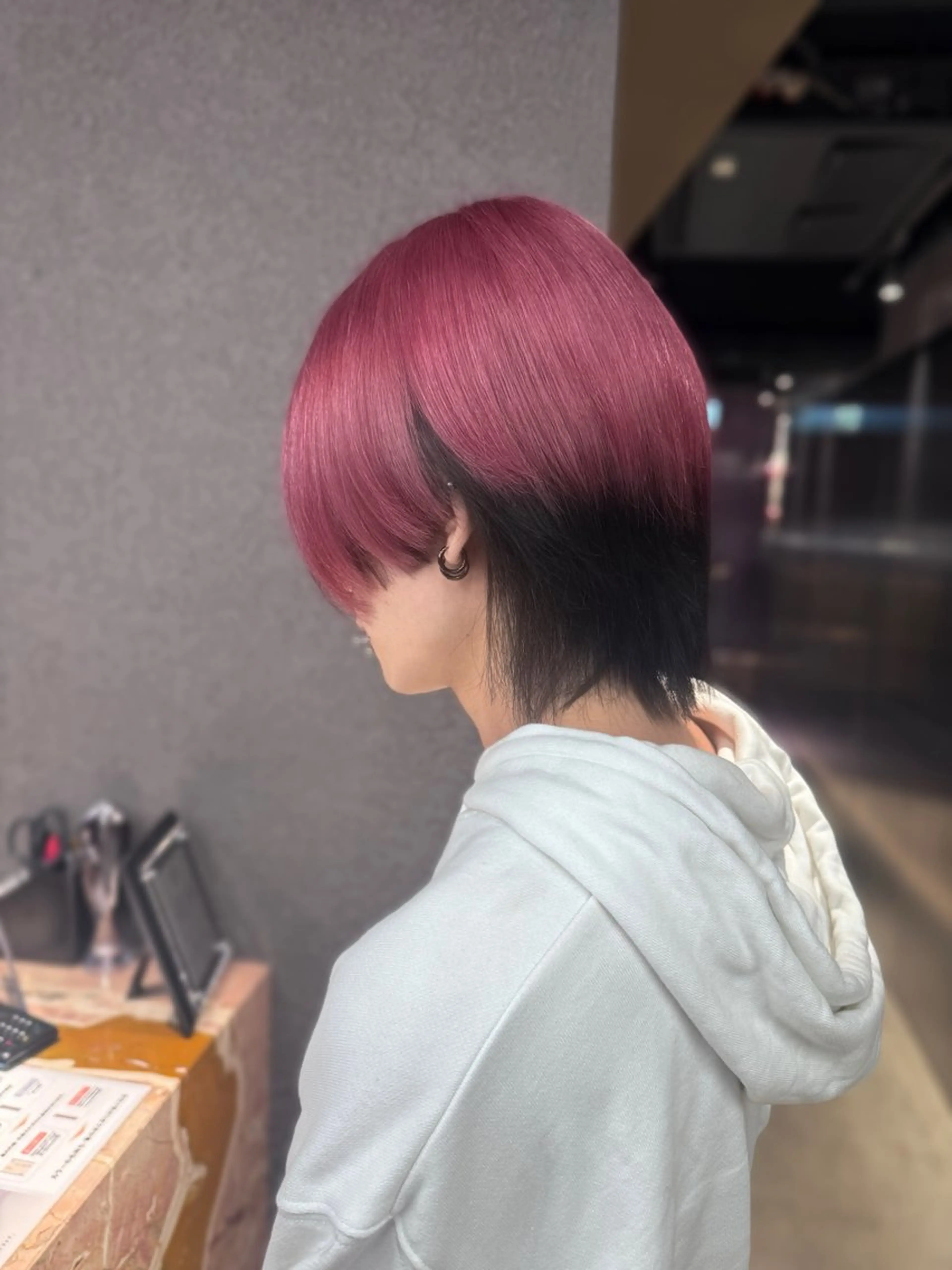 カラー メンズ ヘアカラー ハイトーン/デザイン /栄/あこ🦖のヘアスタイル