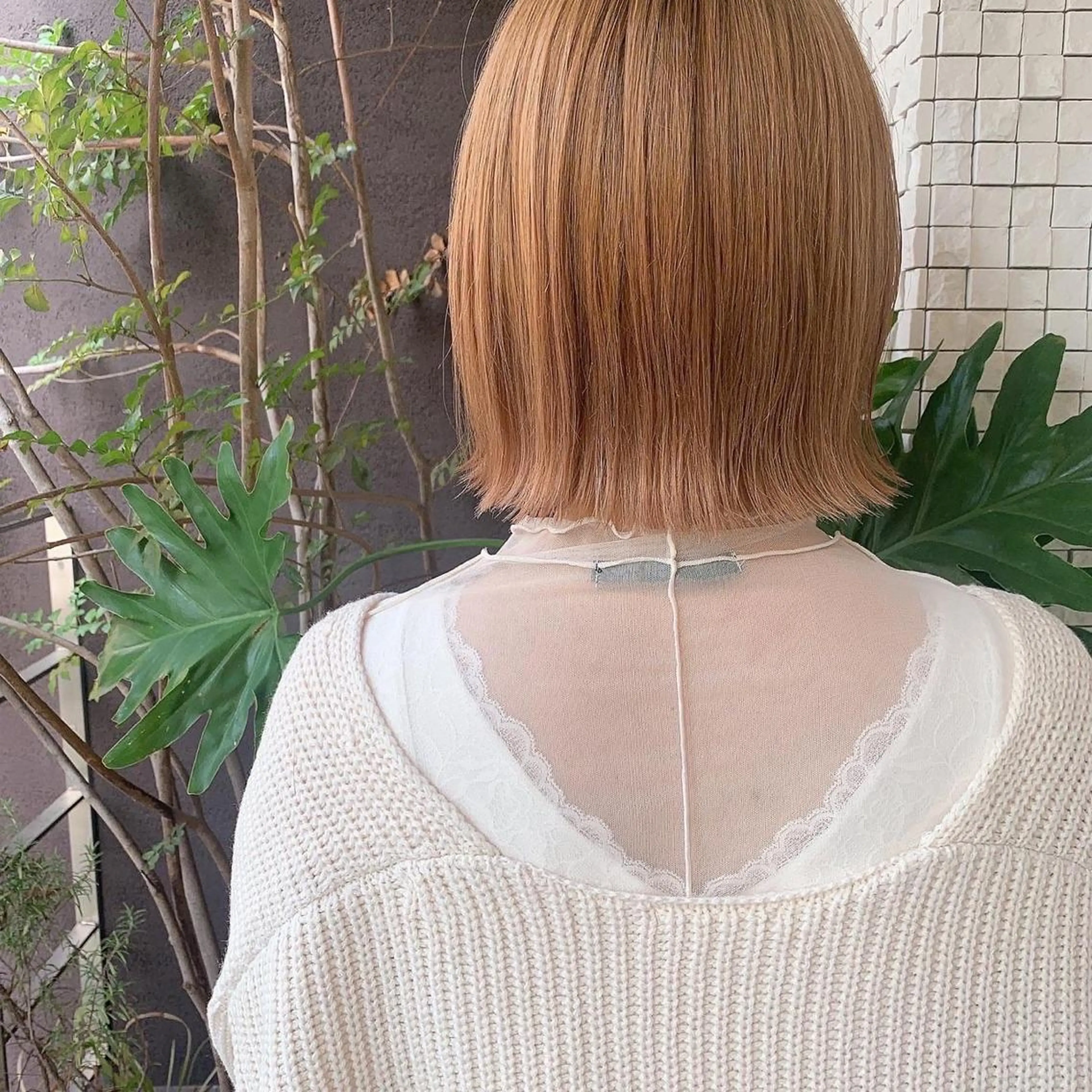 ショート 土田かほ/本日🈳 透明感カラー🍃のヘアスタイル