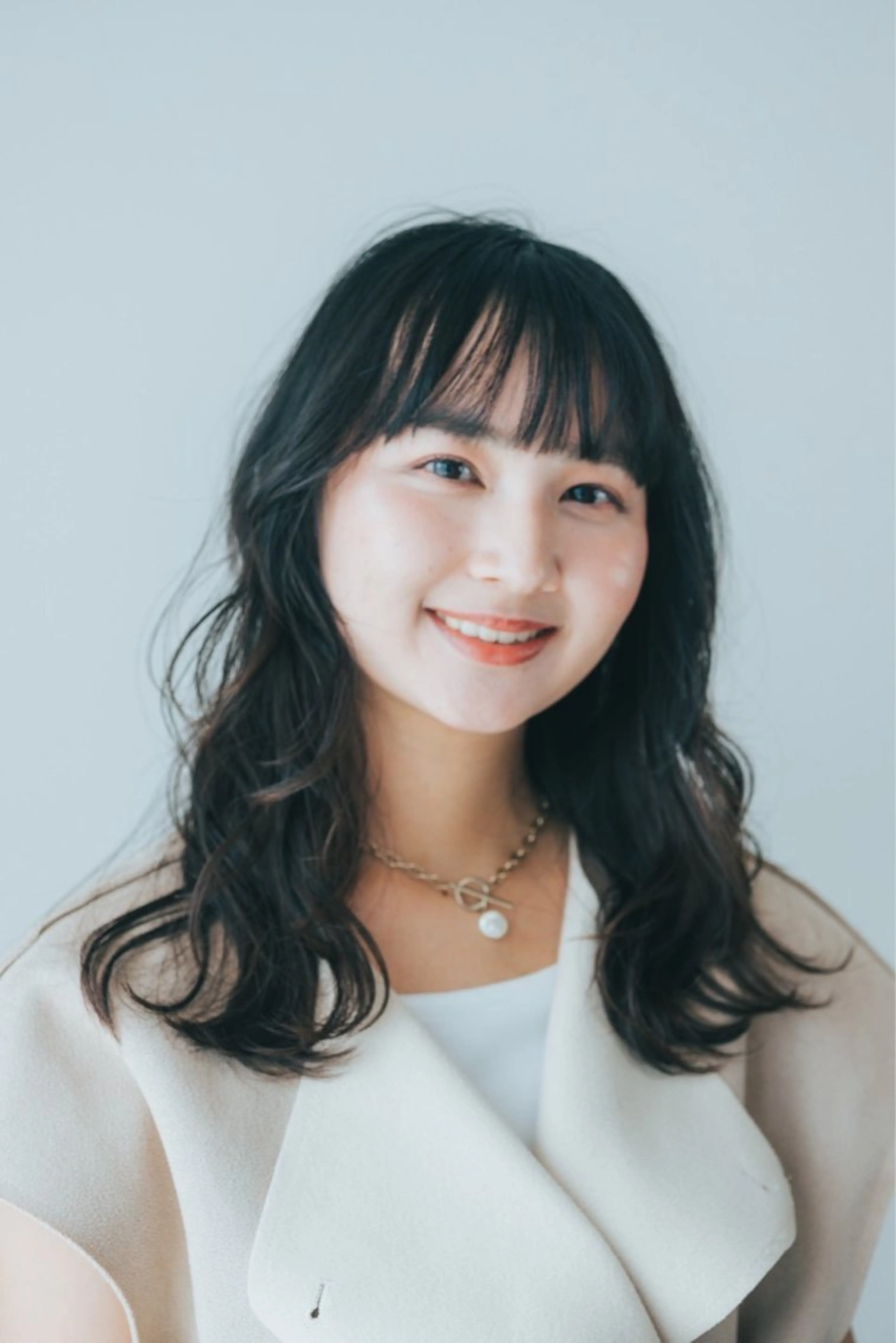 セミロング ハイライト 髪質改善 カット トリートメント ブリーチなしWカラー /酸性ストレート河本のヘアスタイル