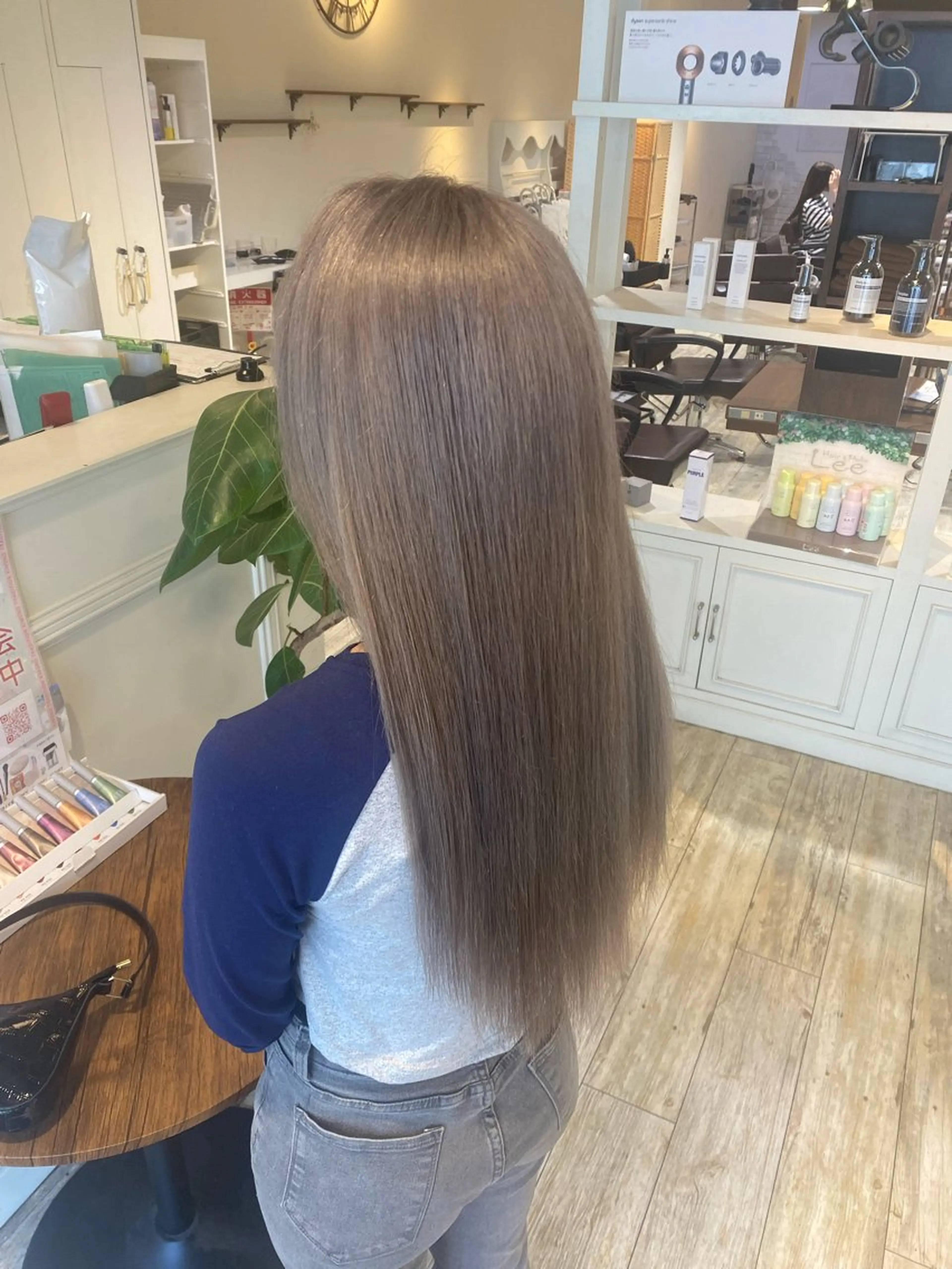 セミロング 【ブリーチ特化】 山崎 悠樹のヘアスタイル