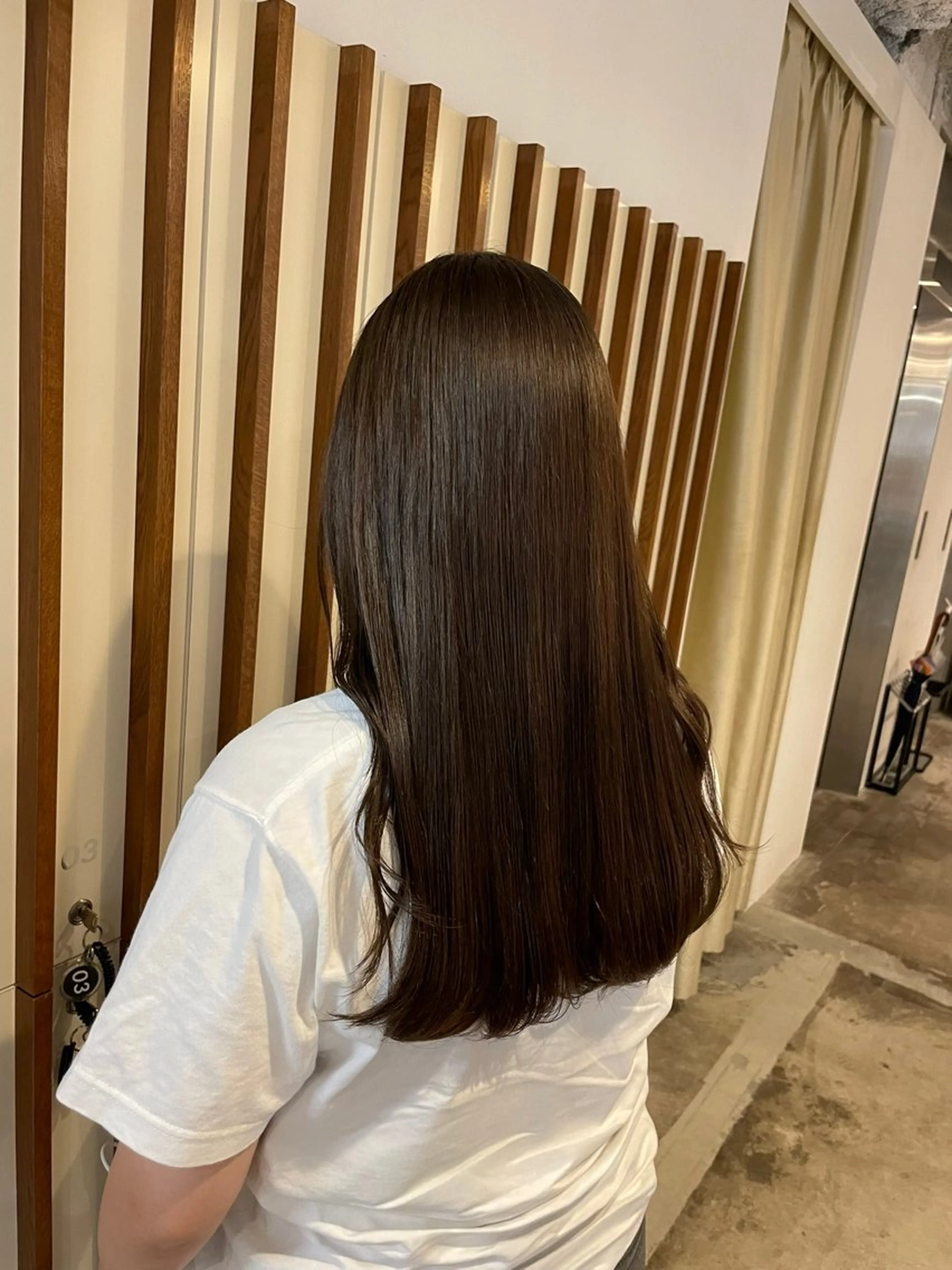 ロング 三宅 瑠偉のヘアスタイル