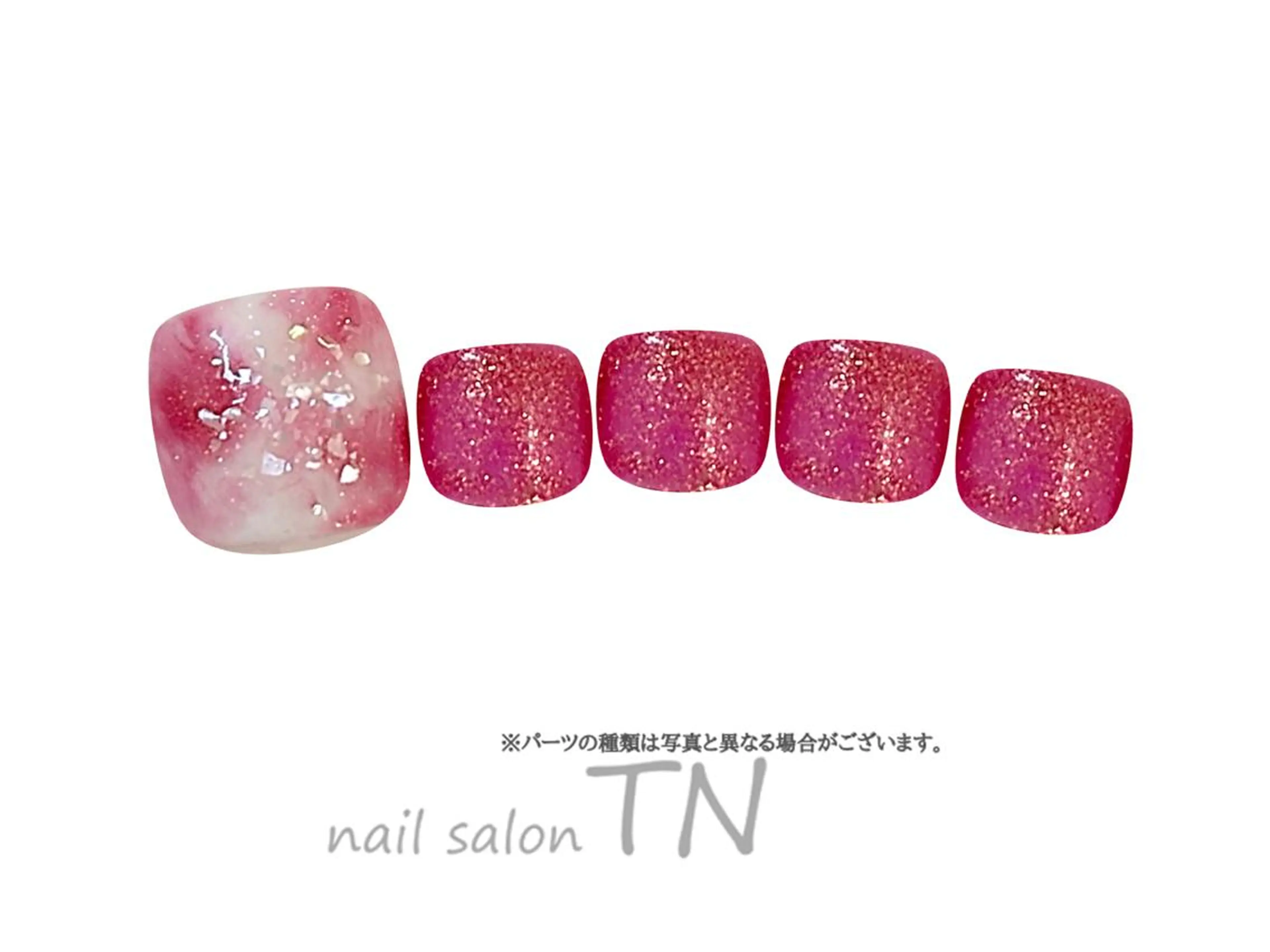 ネイル フットネイル 矢川 まどかのネイルデザイン