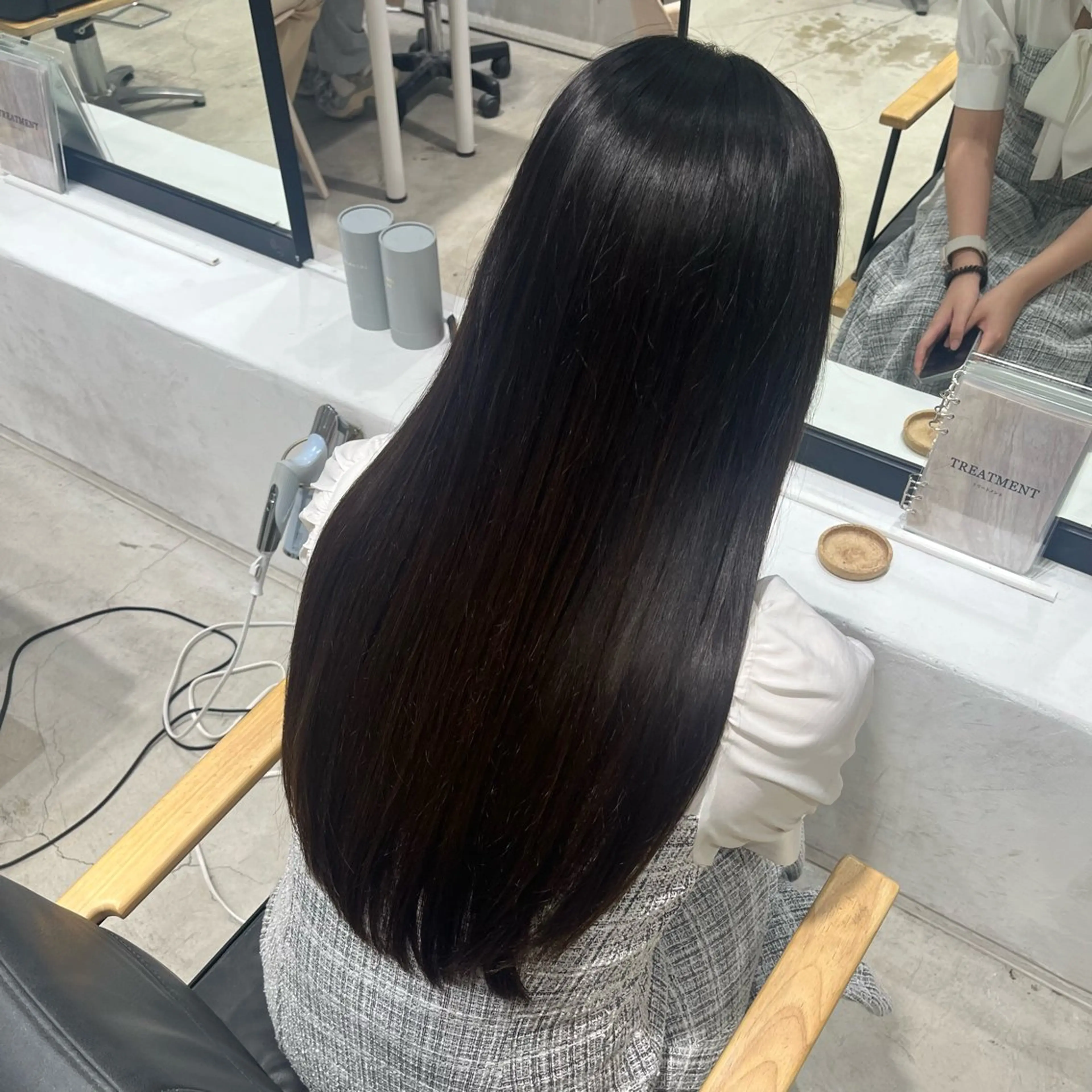 縮毛矯正➕Silk Treatmentの写真