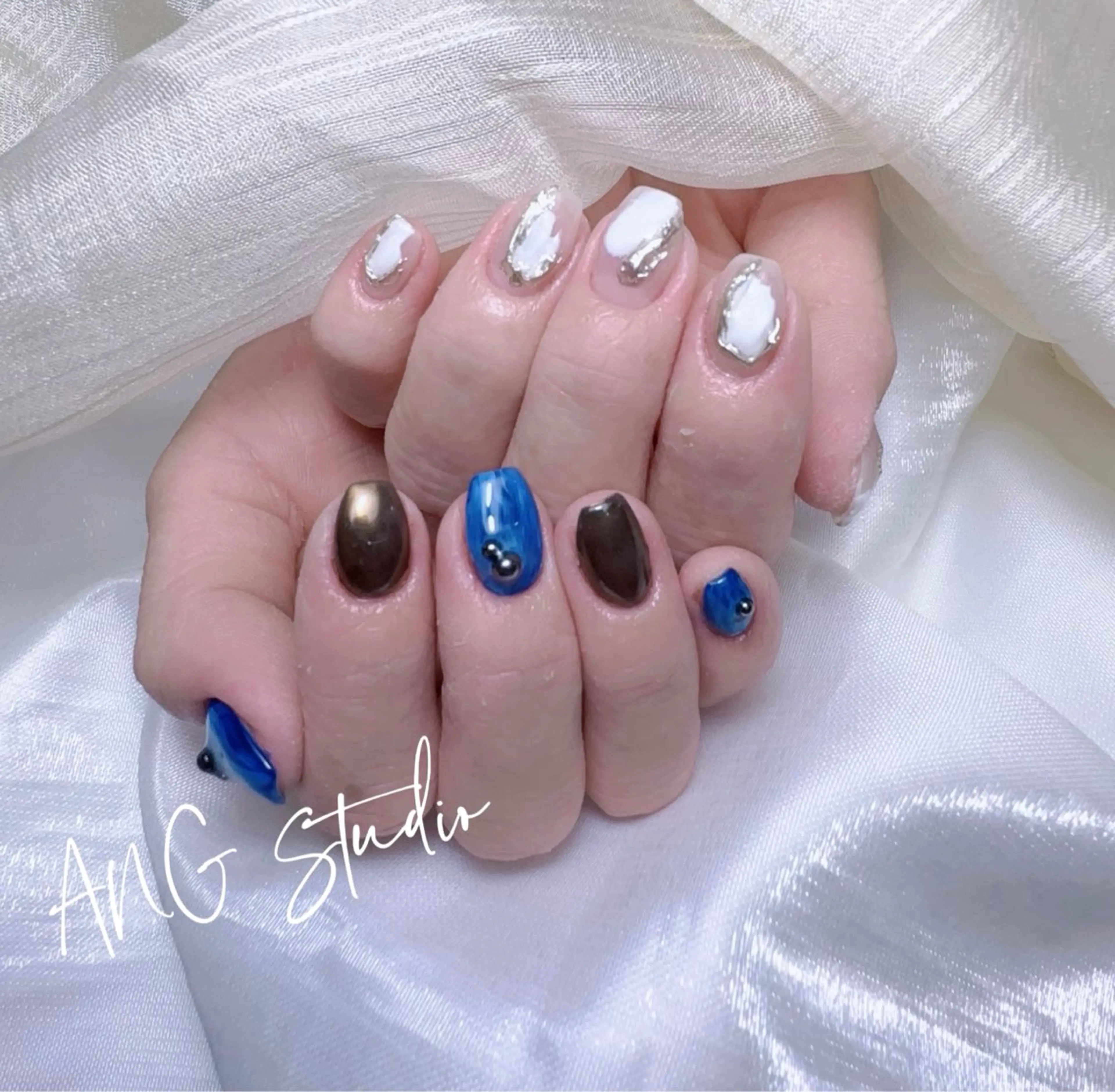 ネイル ハンドネイル ハンドケア ANG Studioのネイルデザイン