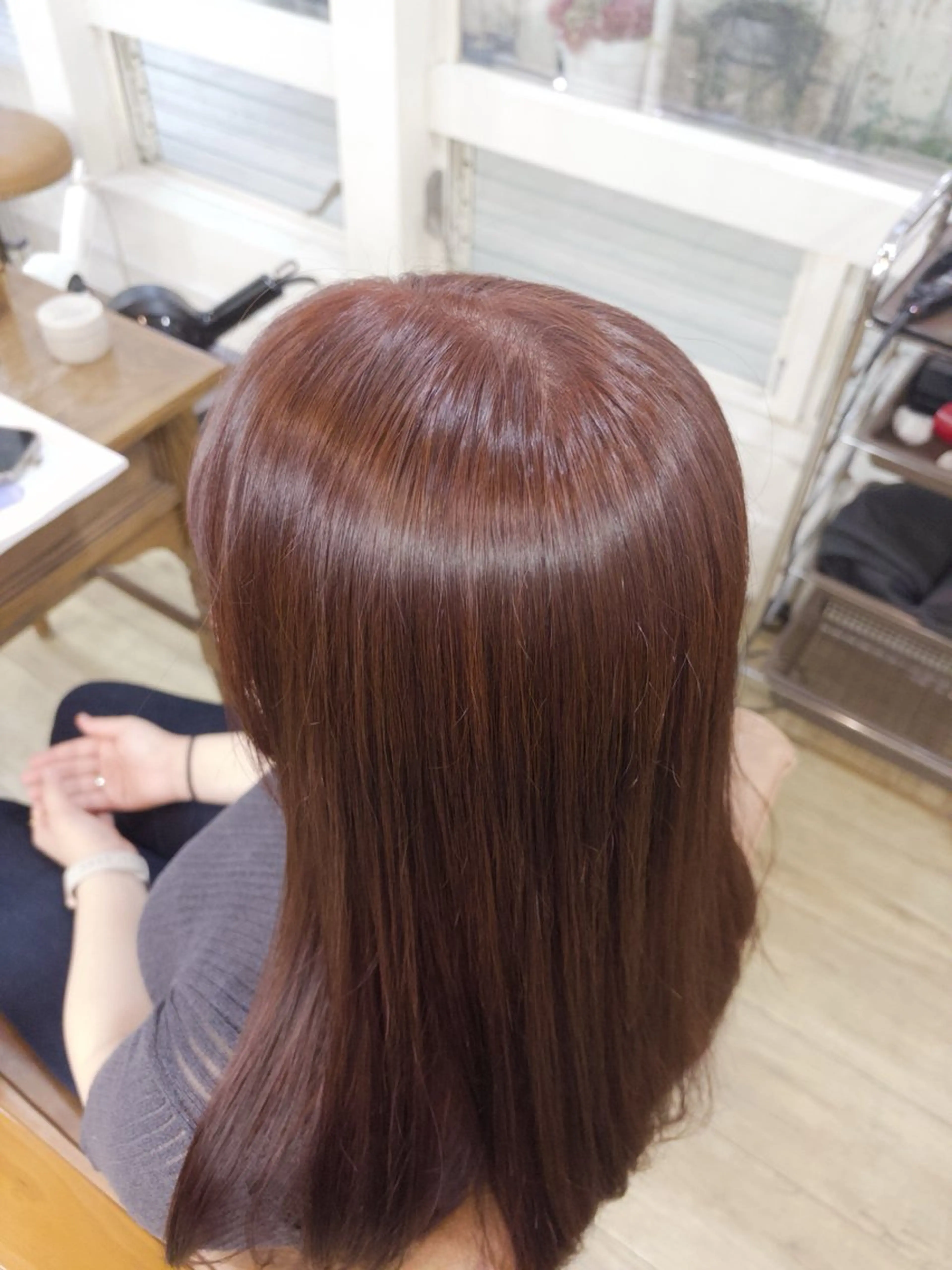 ロング カラー ヘアカラー 縮毛矯正 SHO 👻原宿 /艶カラーのヘアスタイル