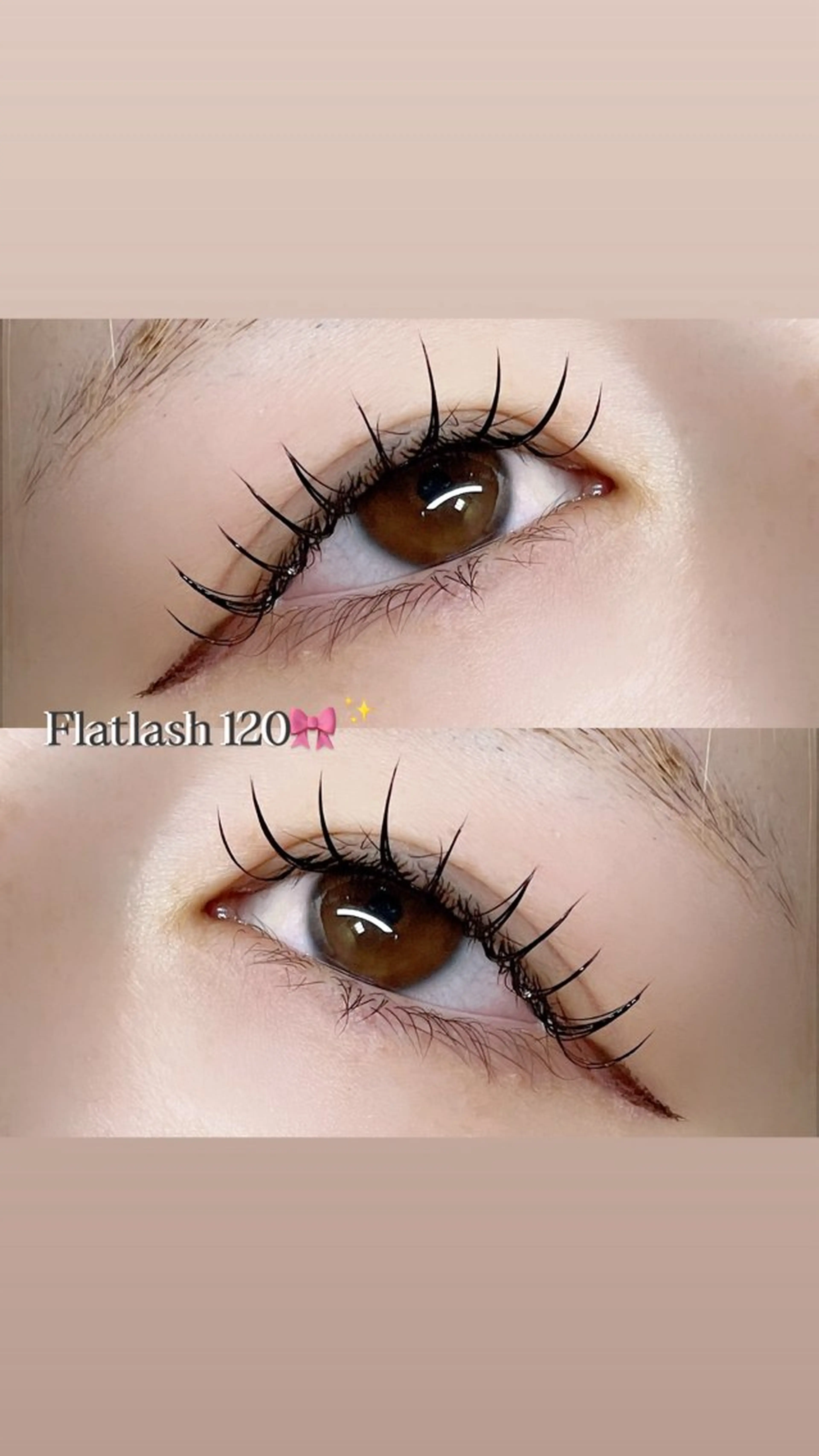 マツエク・マツパ フラットラッシュ Legami YUMIのマツエク・マツパデザイン