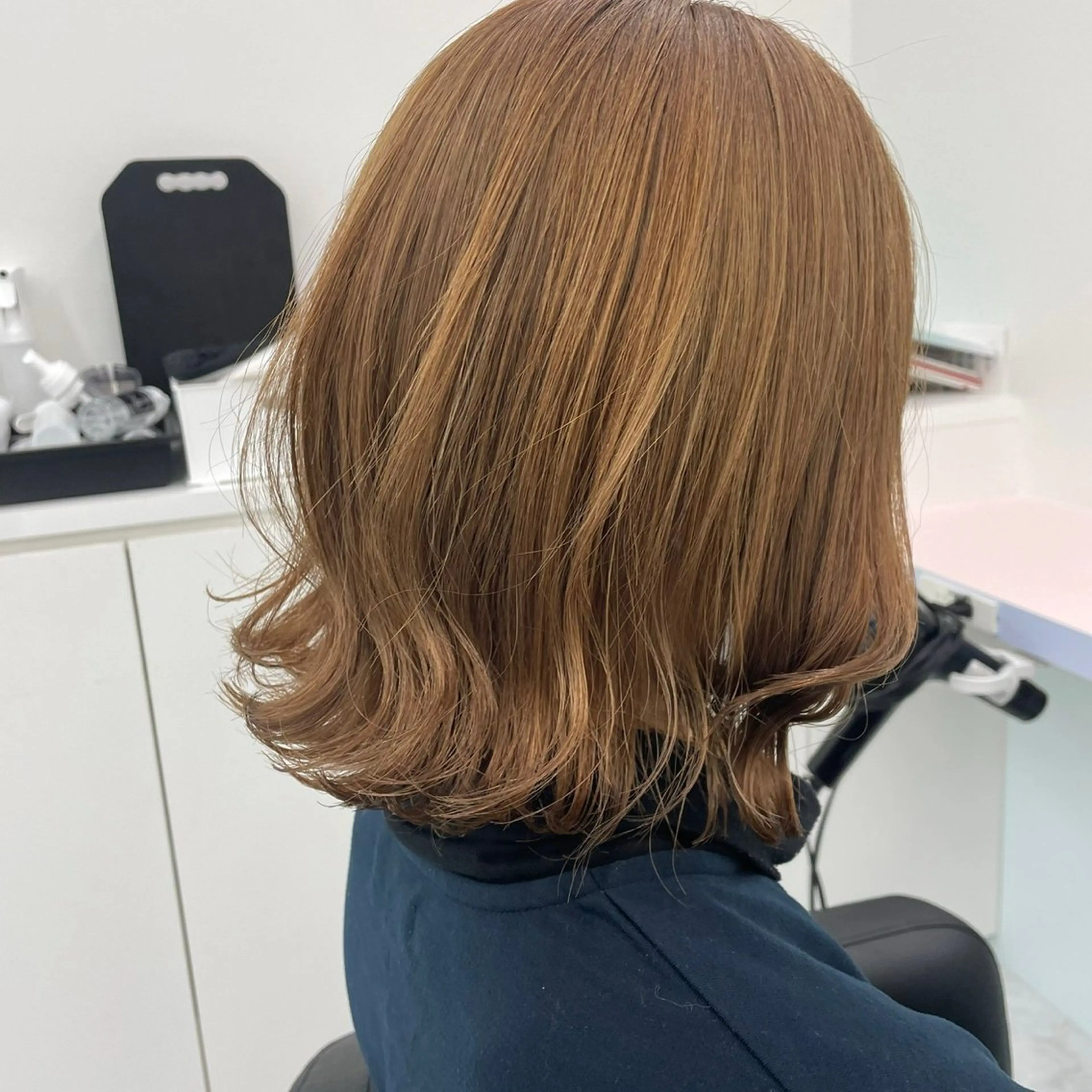 ミディアム カラー パーマ ヘアアレンジ メンズ 🤍透明感カラー🤍 似合わせ🤍AINEのヘアスタイル