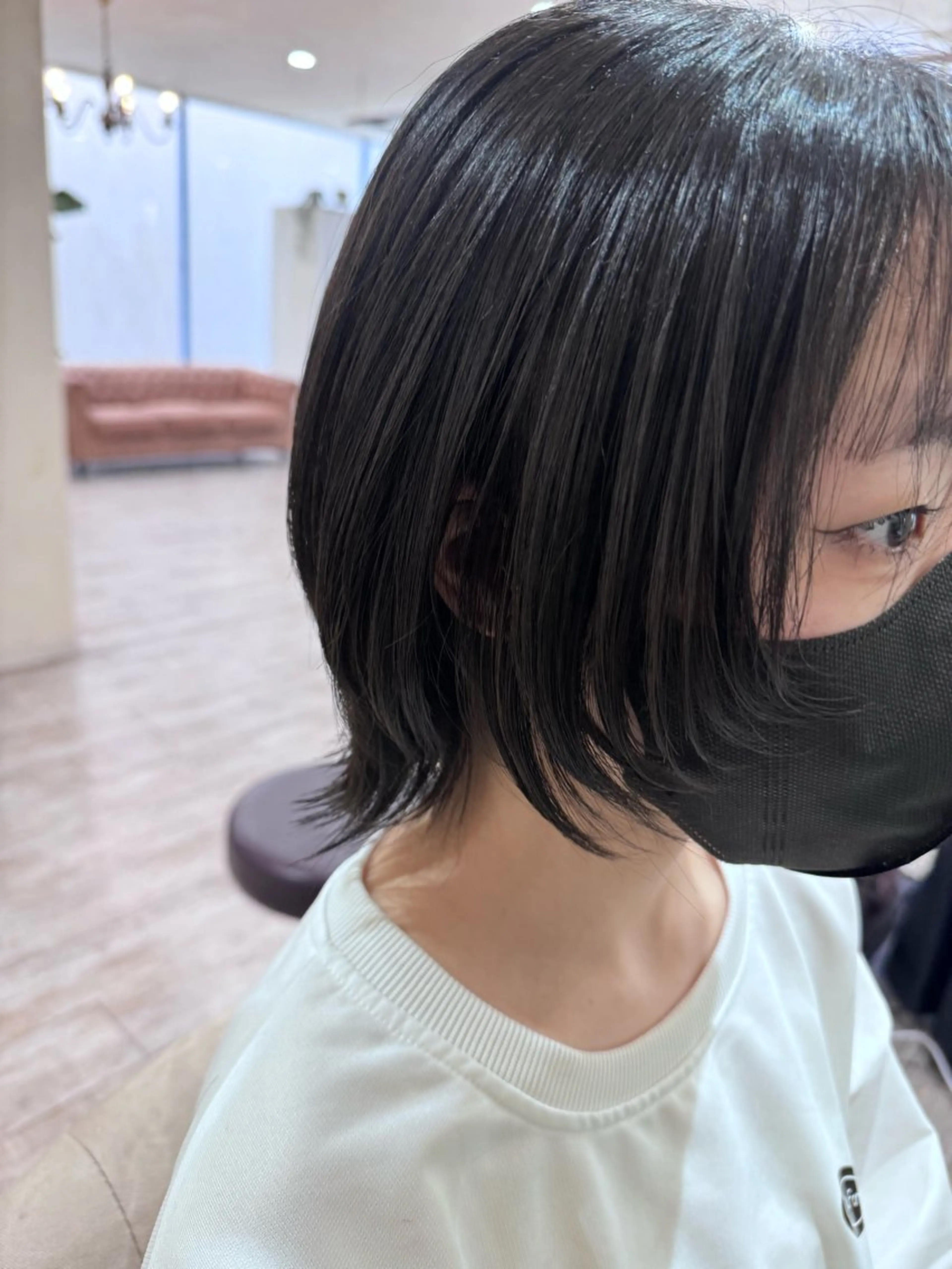 ショート ヘアアレンジ 髪質改善 ショートヘア ウルフカット カット 縮毛矯正 トリートメント 新越谷noble店長 松本拓也▶◀*.のヘアスタイル