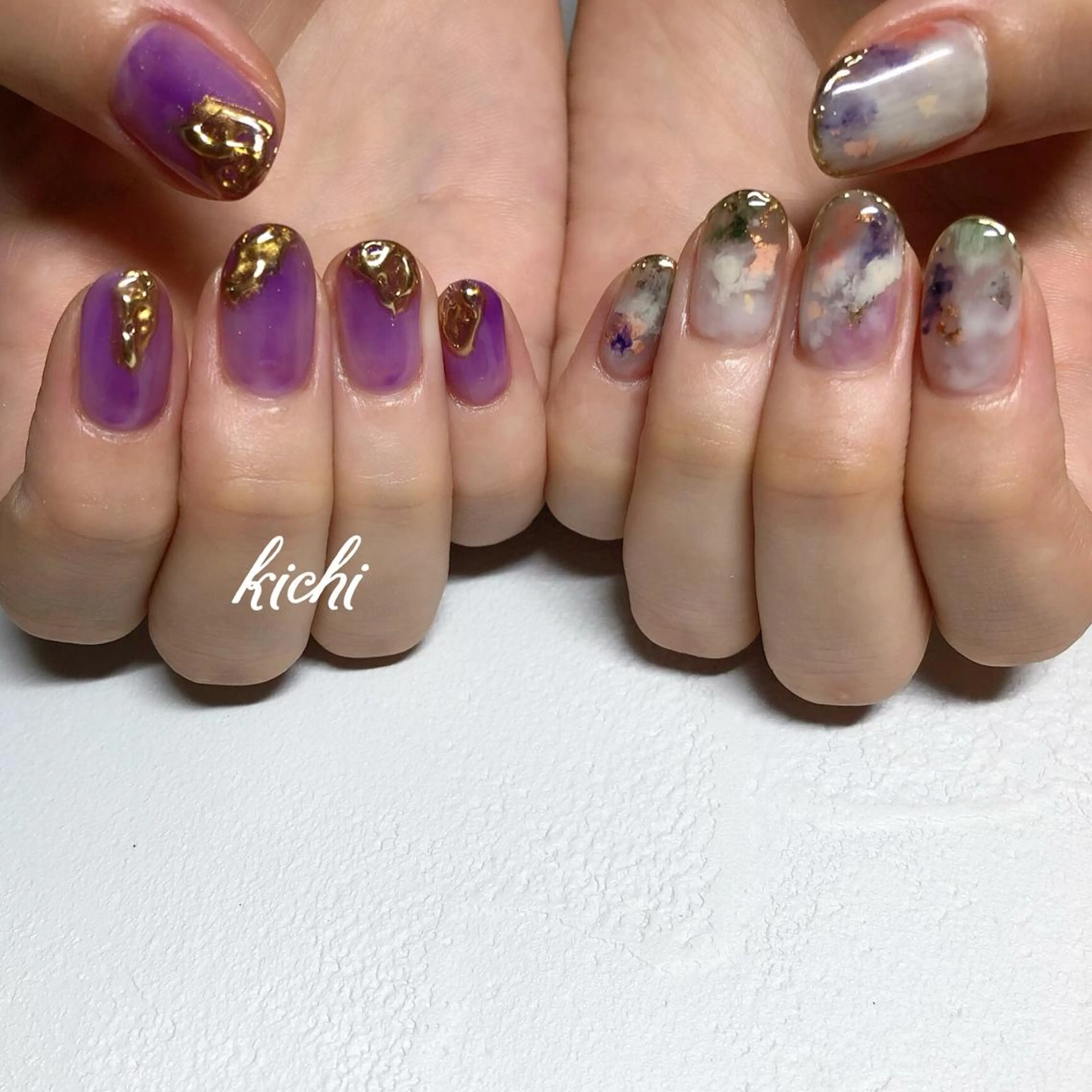 ネイル kichi･: *のネイルデザイン