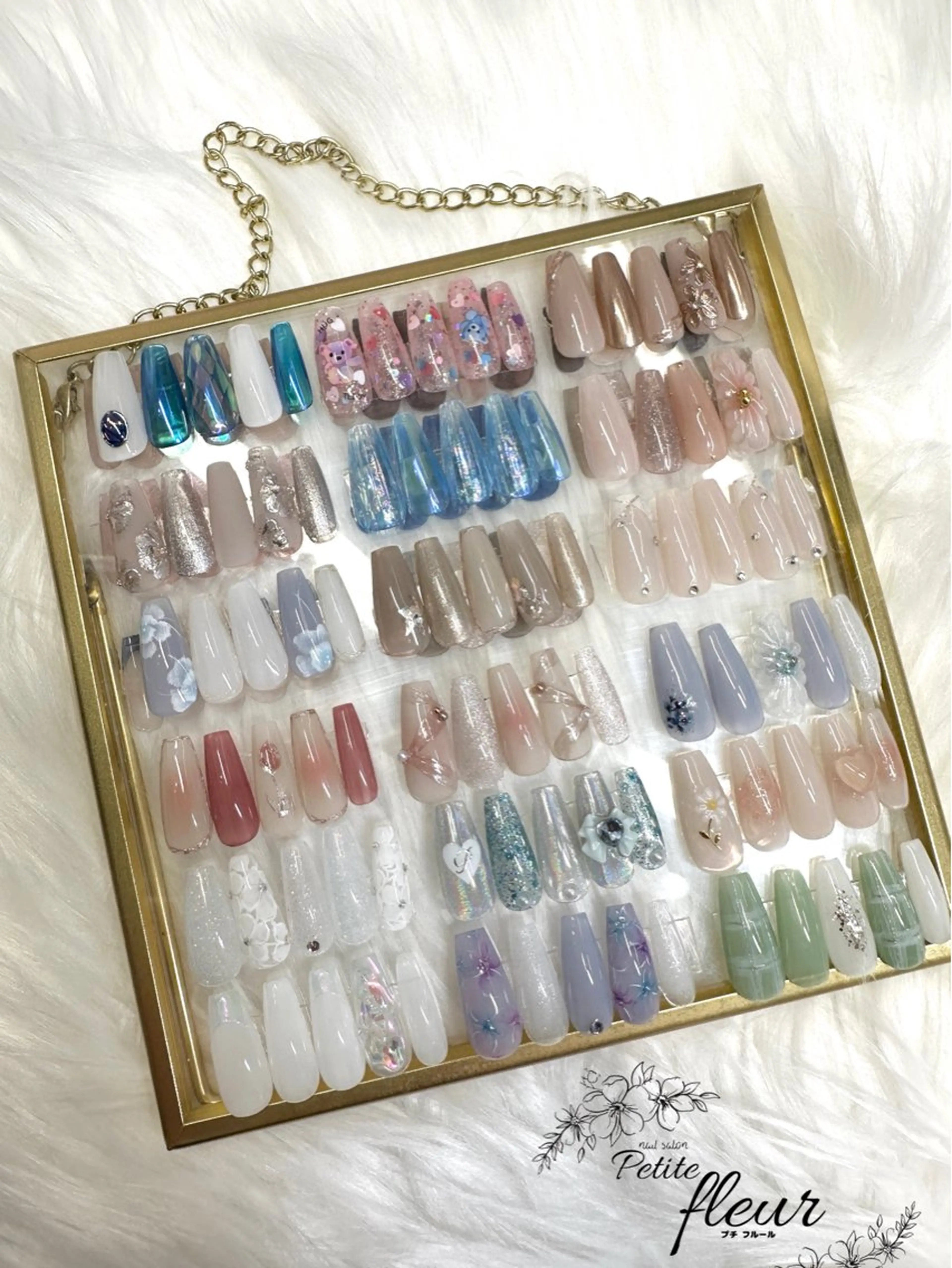 ネイル ❁⃘*。Petite fleur❁⃘*りさのネイルデザイン