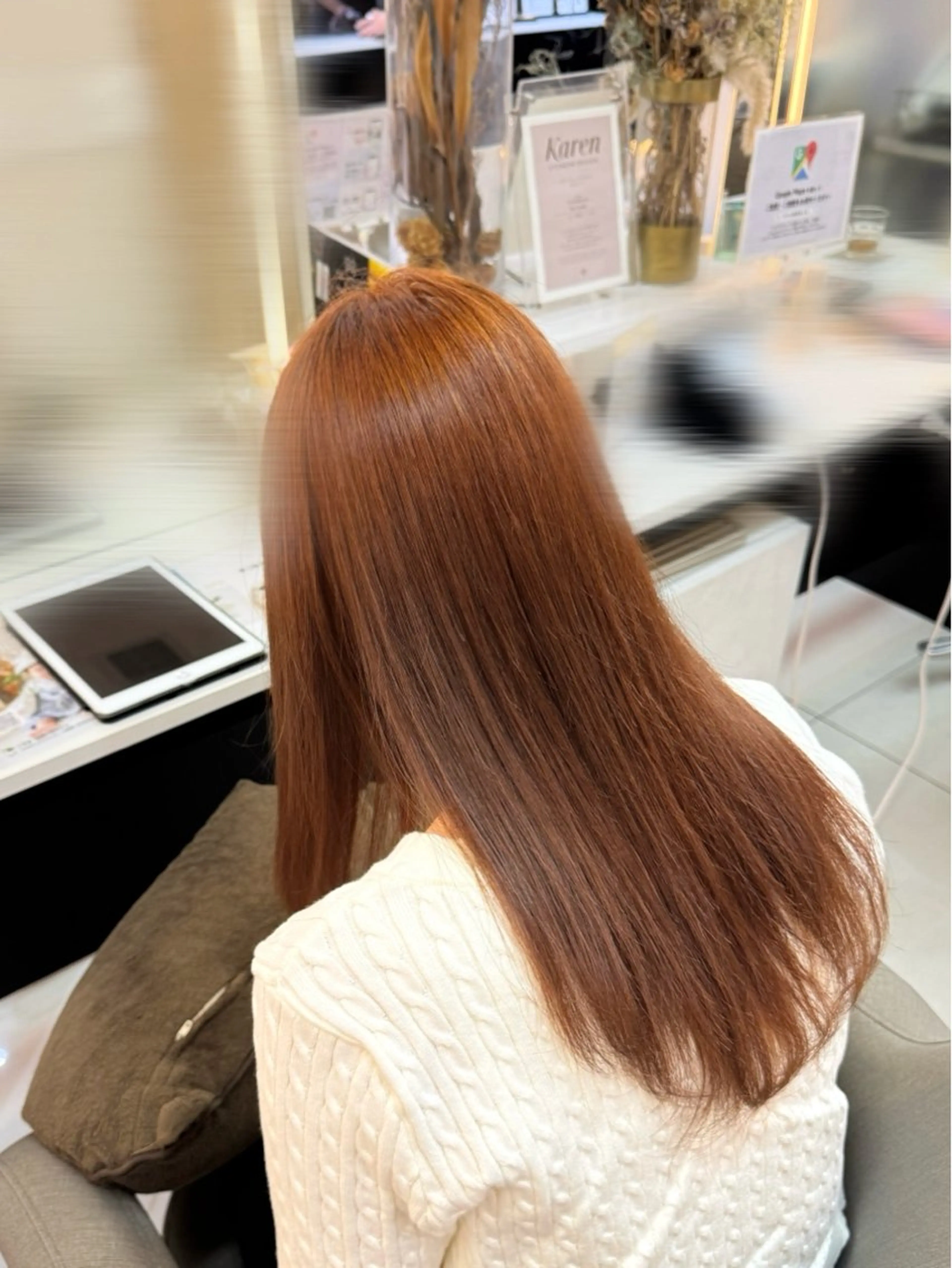 【人気メニュー✨】ブリーチなしワンカラーの写真