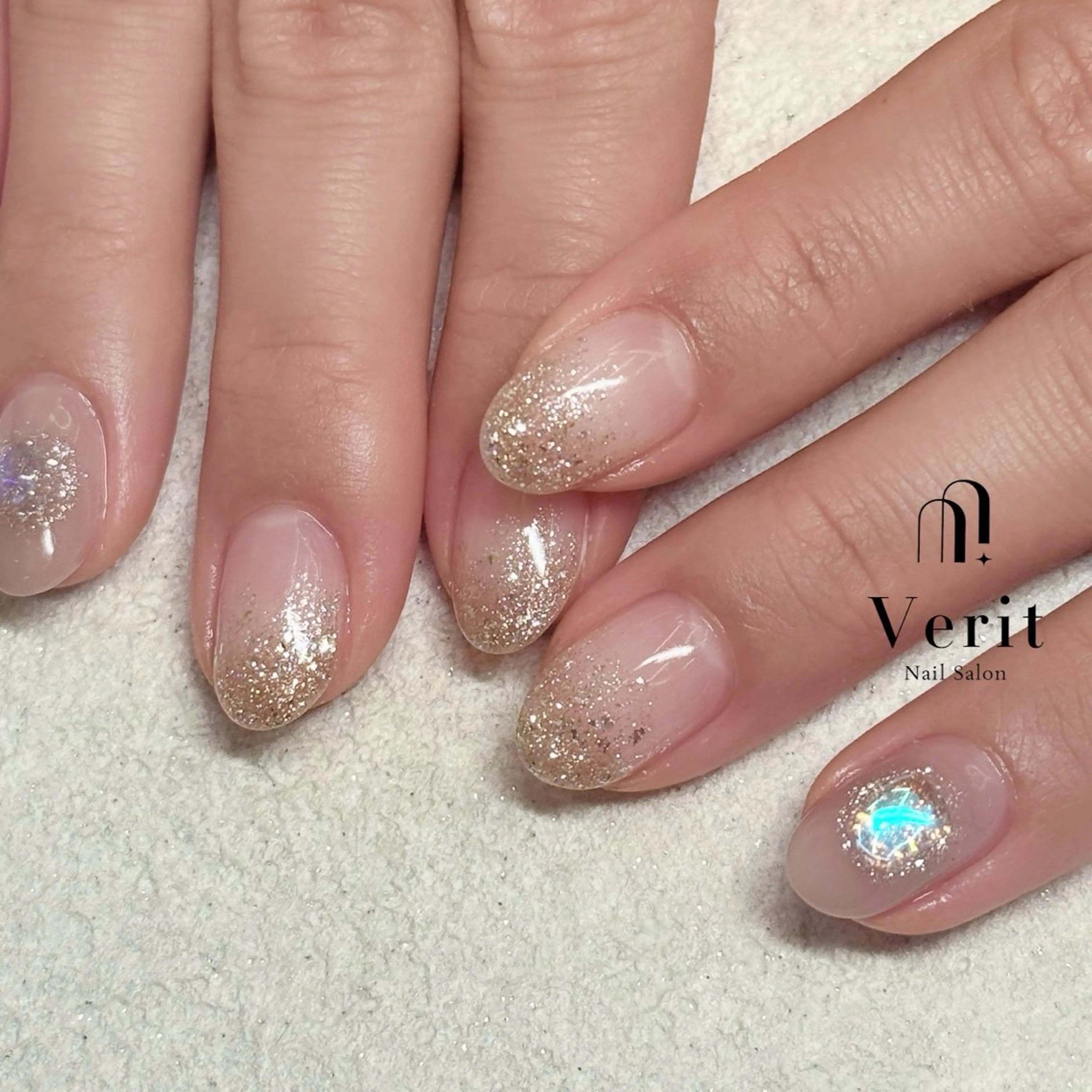 ネイル アートネイル シンプルネイル Kurumi (Verit大森店)のネイルデザイン