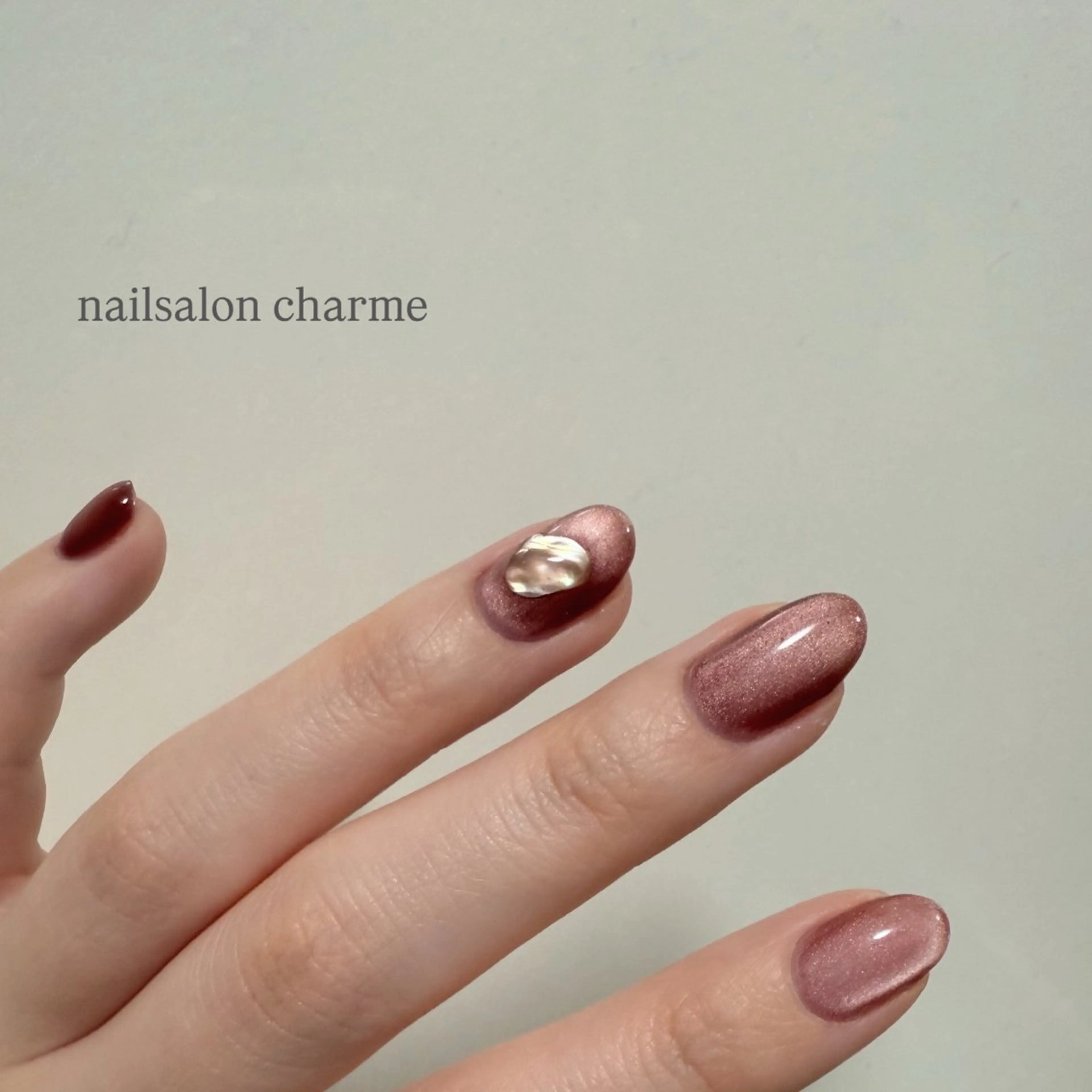 ネイル ハンドネイル フットネイル nailsalon charmeのネイルデザイン