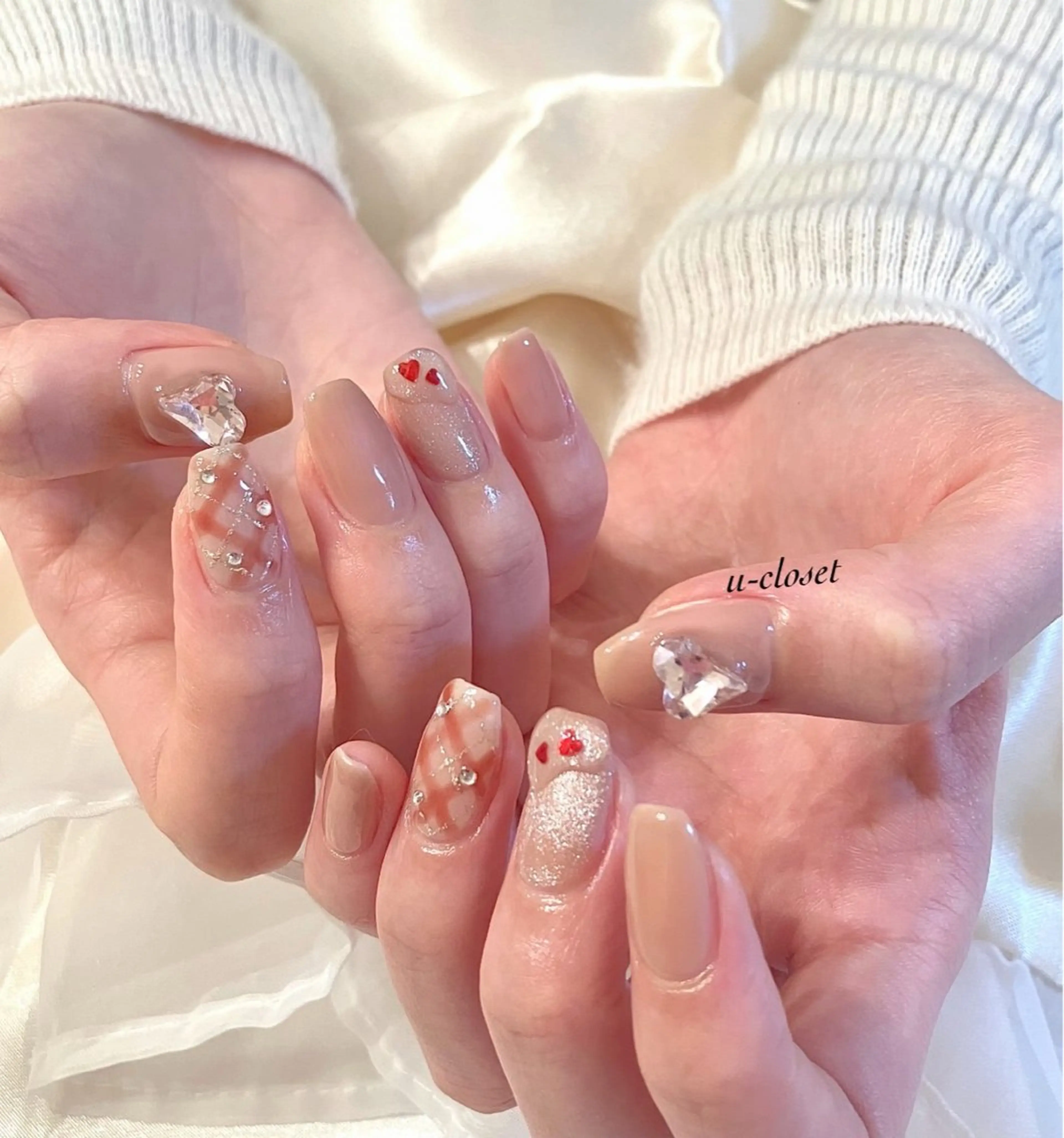 ネイル ハンドネイル u closetのネイルデザイン