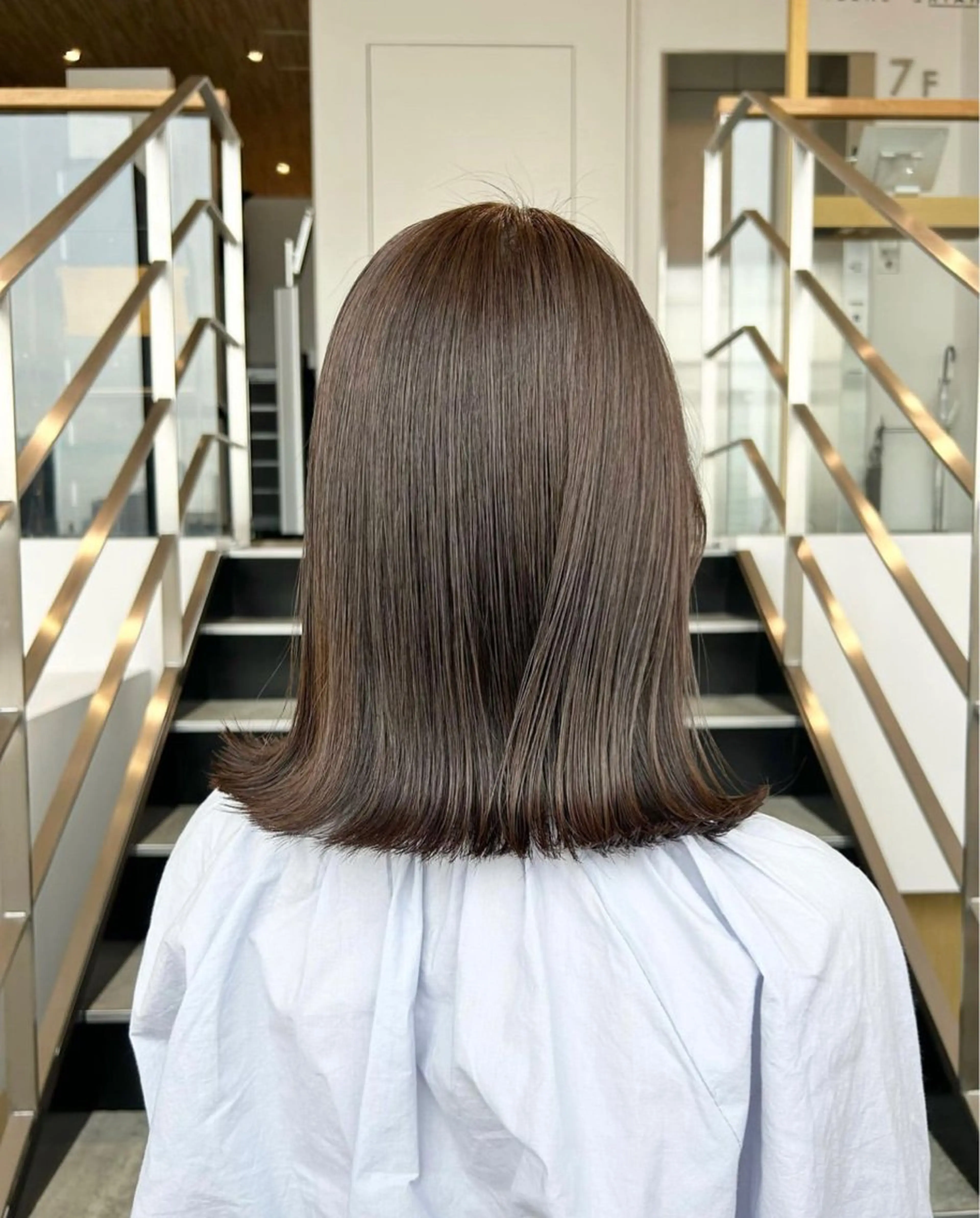 ミディアム カラー パーマ ヘアアレンジ キッズ stylist 🌸 kana.のヘアスタイル